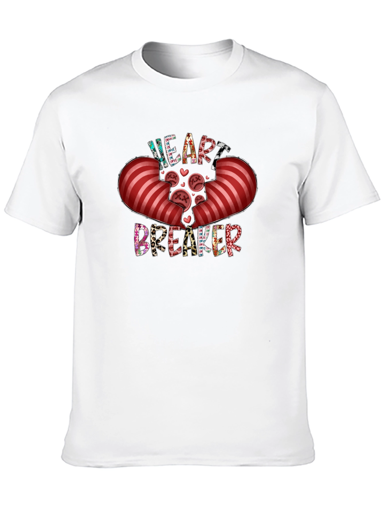 Heart Breaker Graphic Tee - Valentines Day