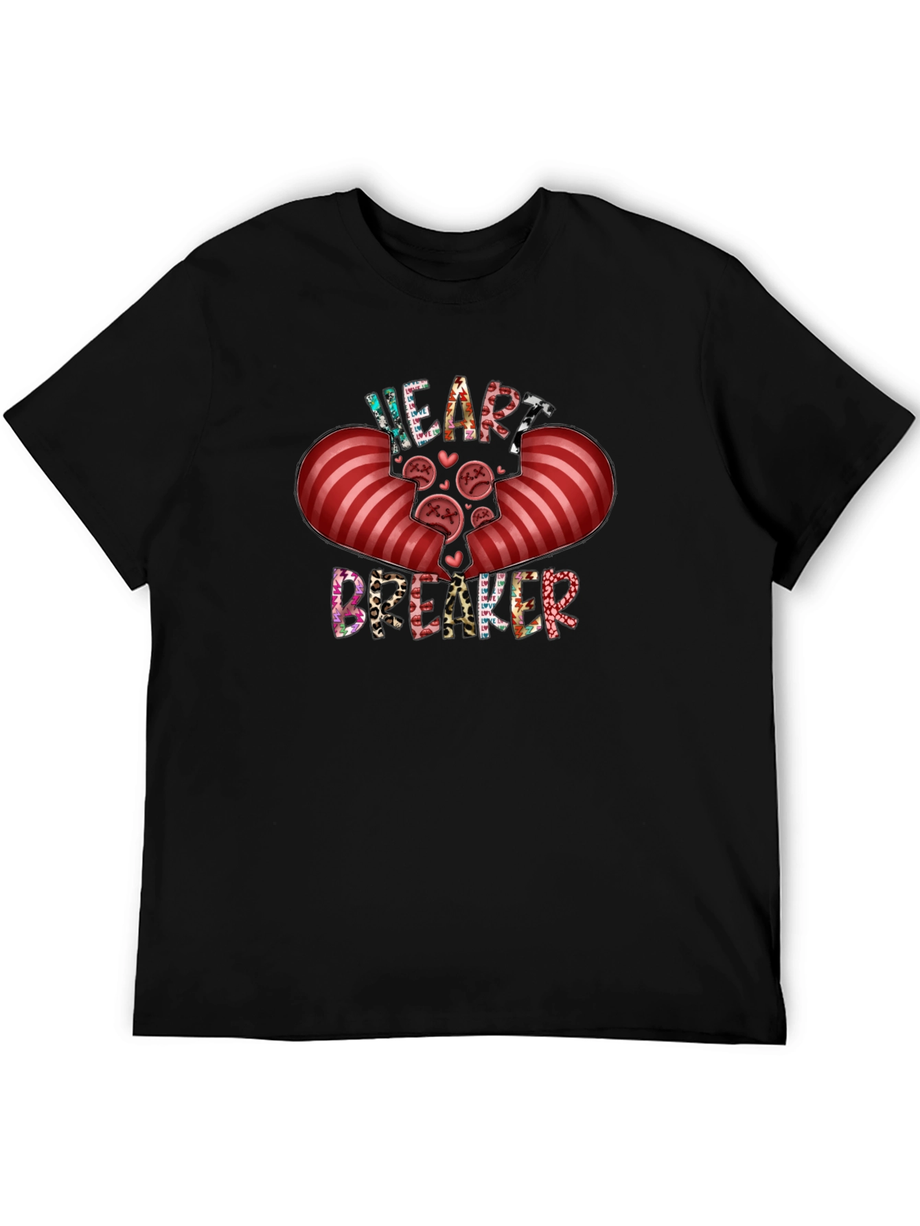 Heart Breaker Graphic Tee - Valentines Day