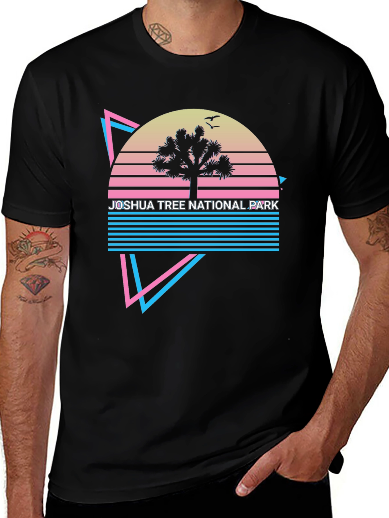 Joshua Tree National Park Retro Graphic Tee