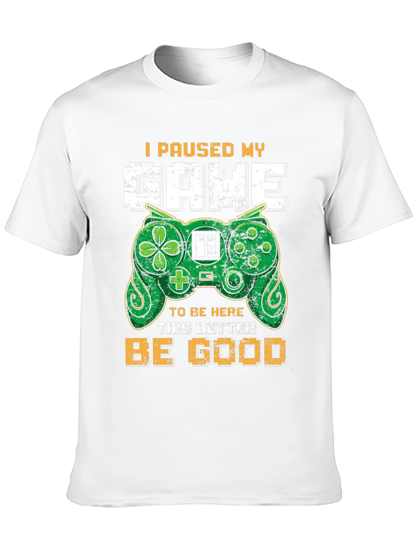 Gamer T-Shirt - I Paused My Game Funny Tee