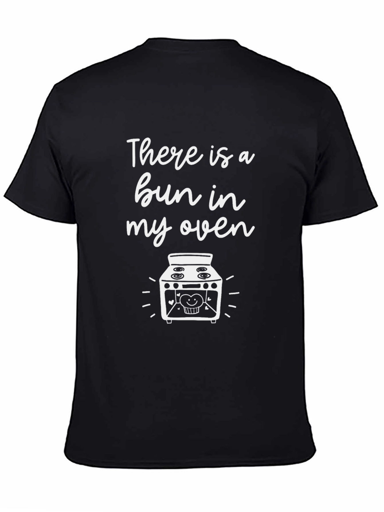 Bun in My Oven Pregnancy Announcement T-Shirt