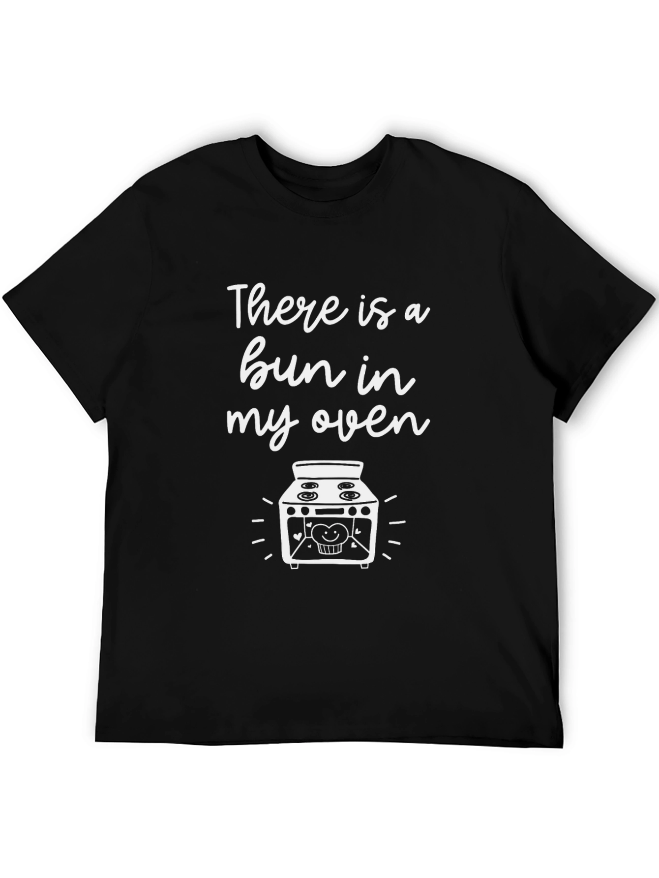 Bun in My Oven Pregnancy Announcement T-Shirt