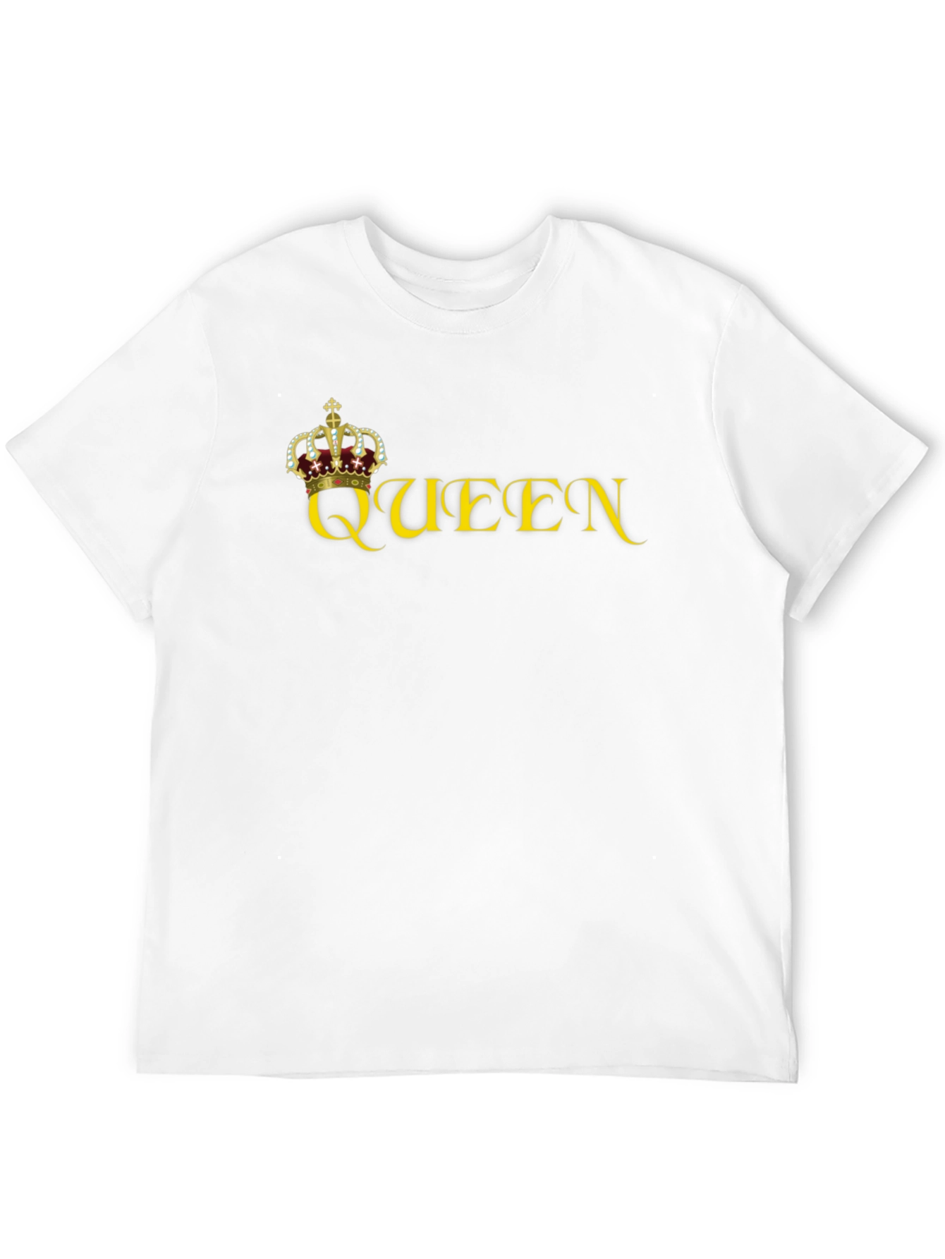 Queen Crown Graphic Black Tee