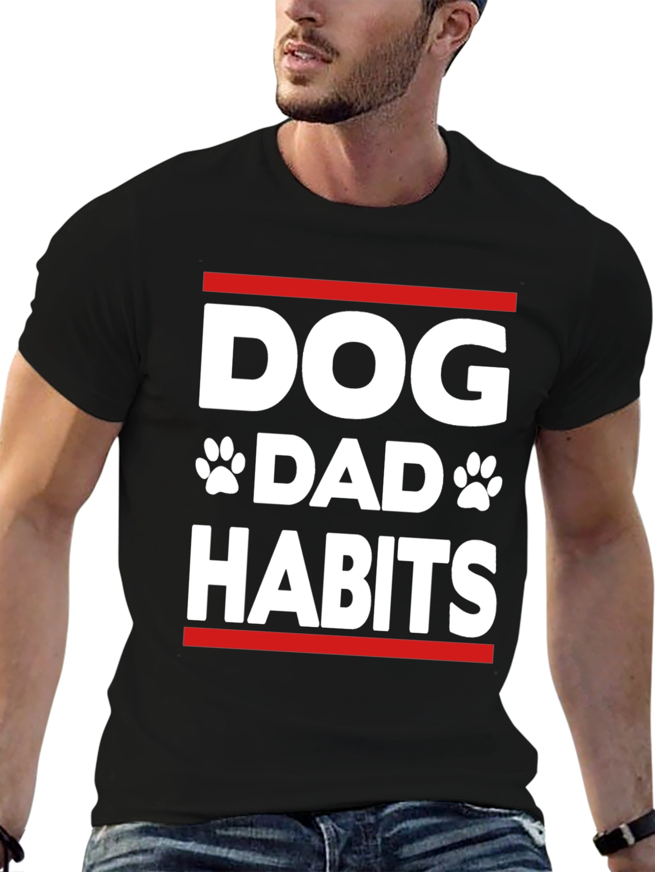 Dog Dad Habits T-Shirt