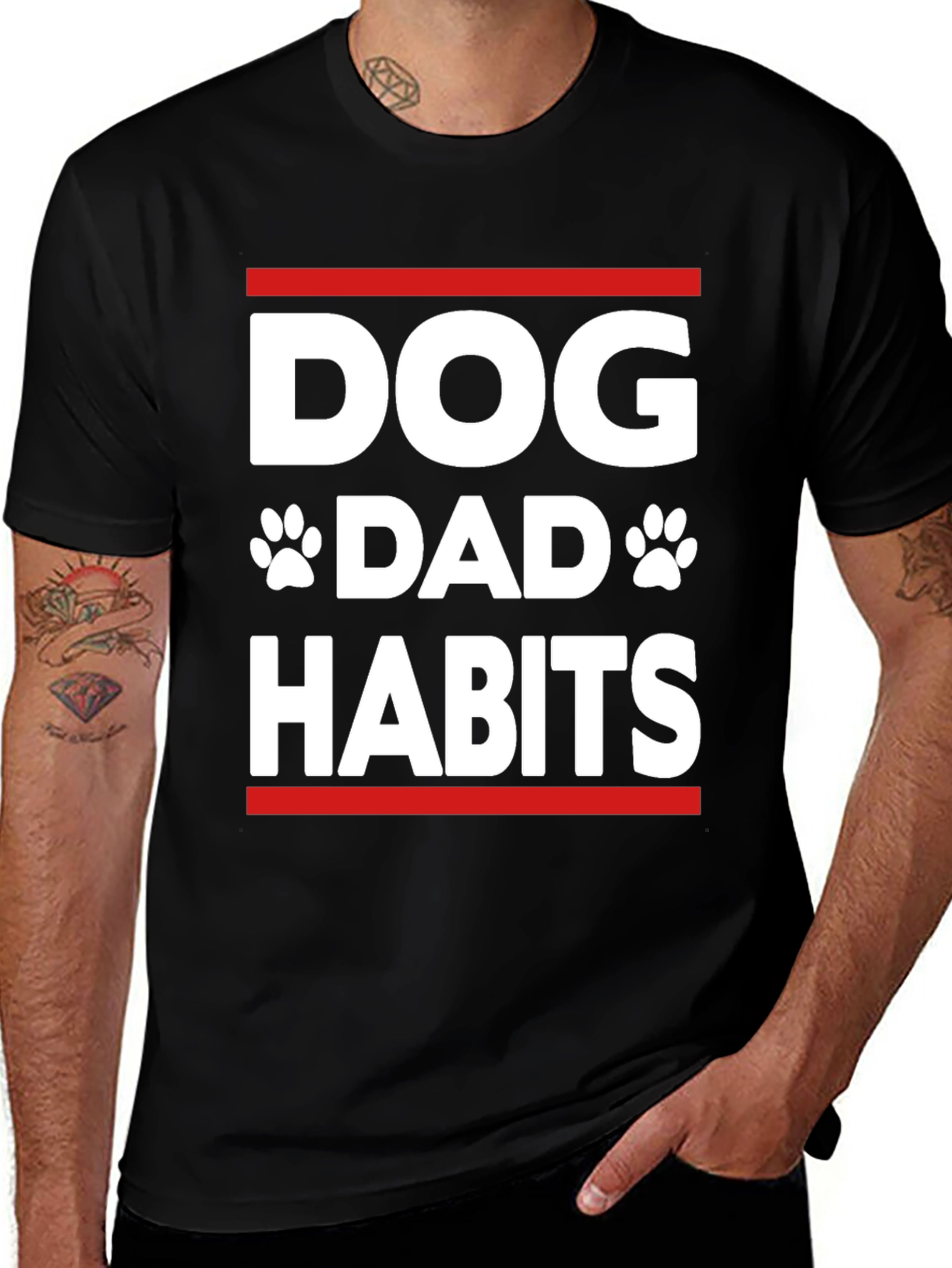 Dog Dad Habits T-Shirt