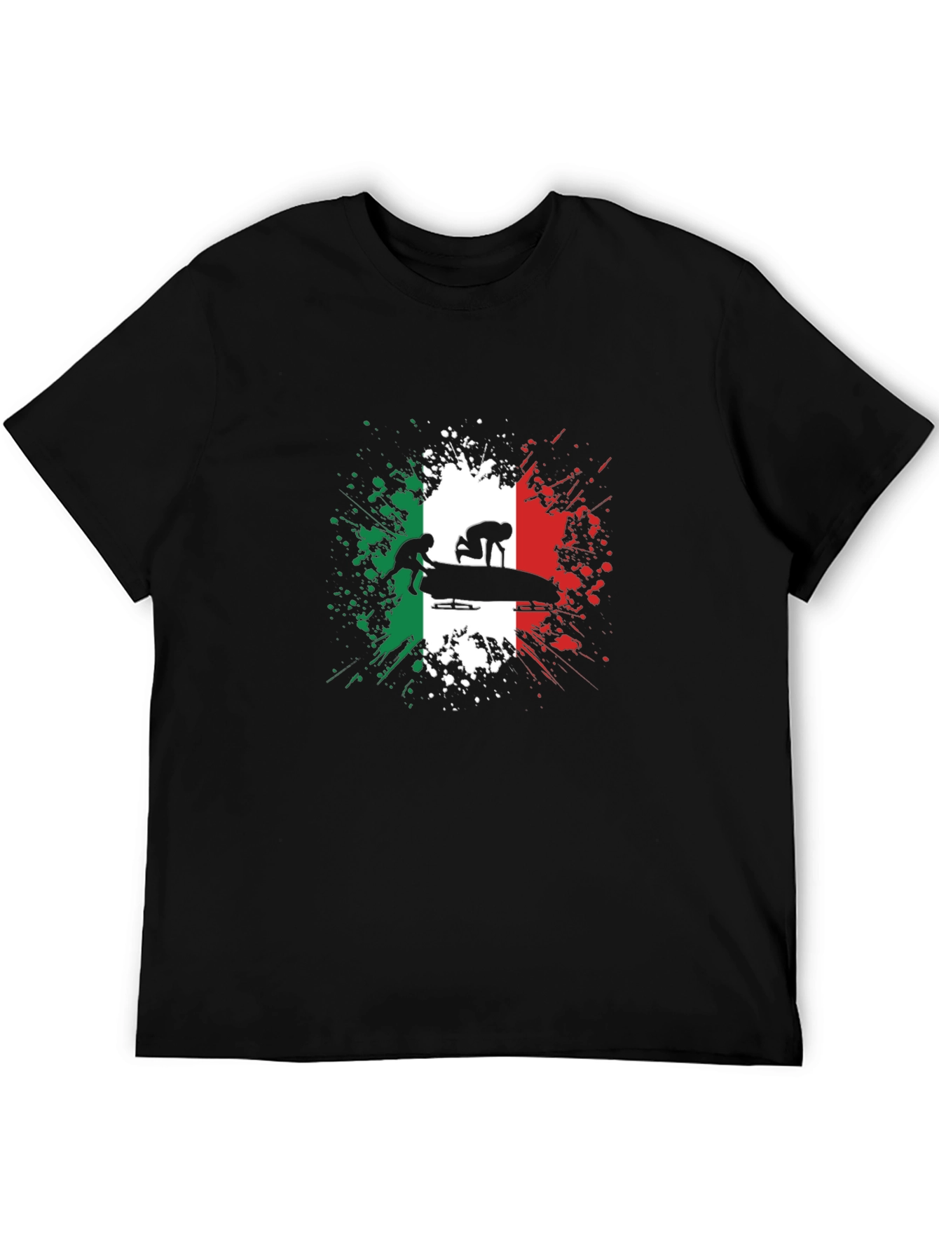 Italy Bobsled T-Shirt - Italian Pride