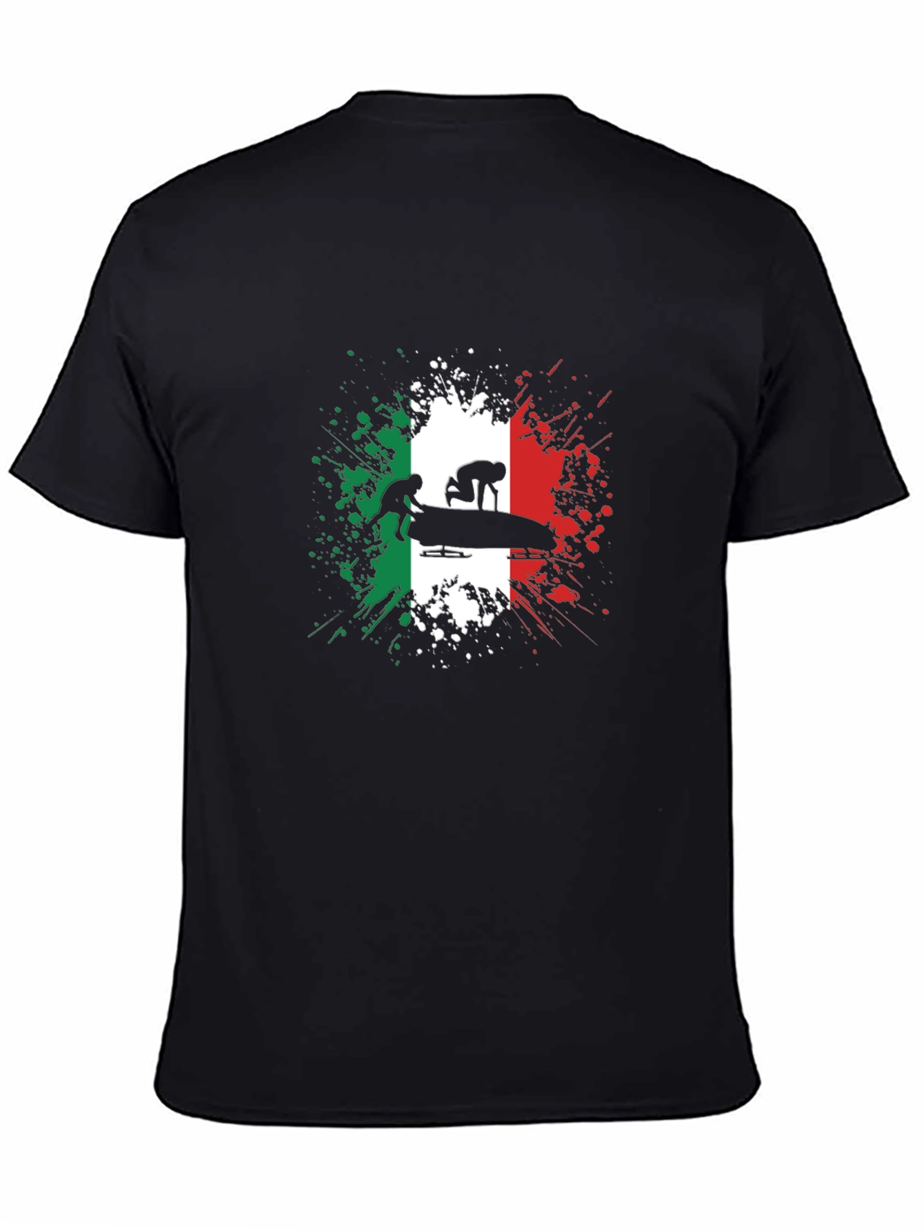 Italy Bobsled T-Shirt - Italian Pride