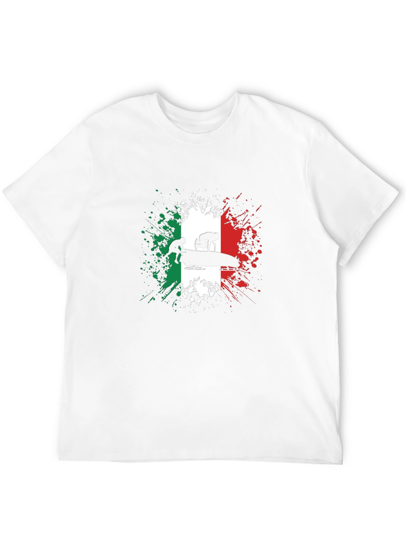 Italy Bobsled T-Shirt - Italian Pride