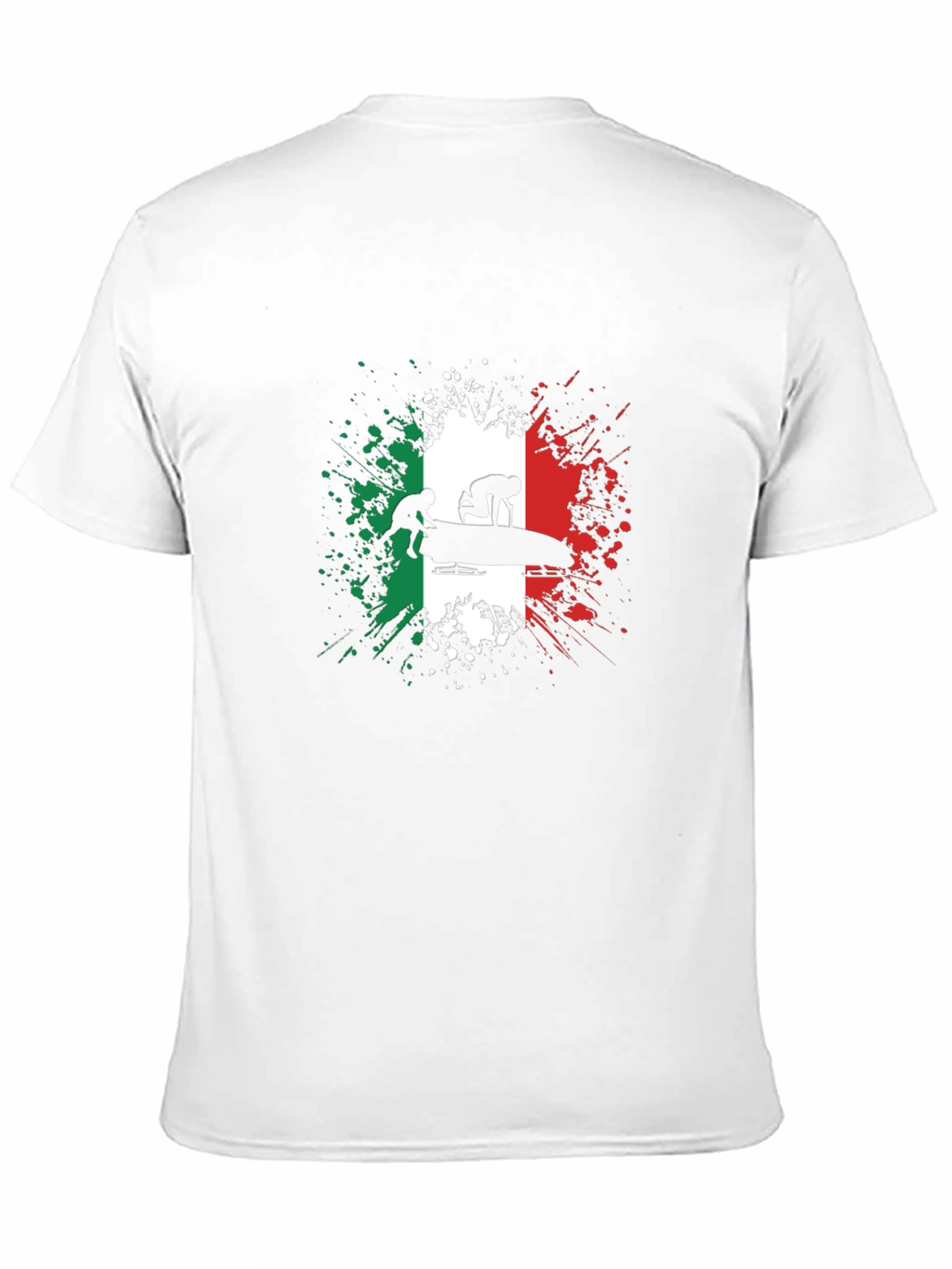 Italy Bobsled T-Shirt - Italian Pride