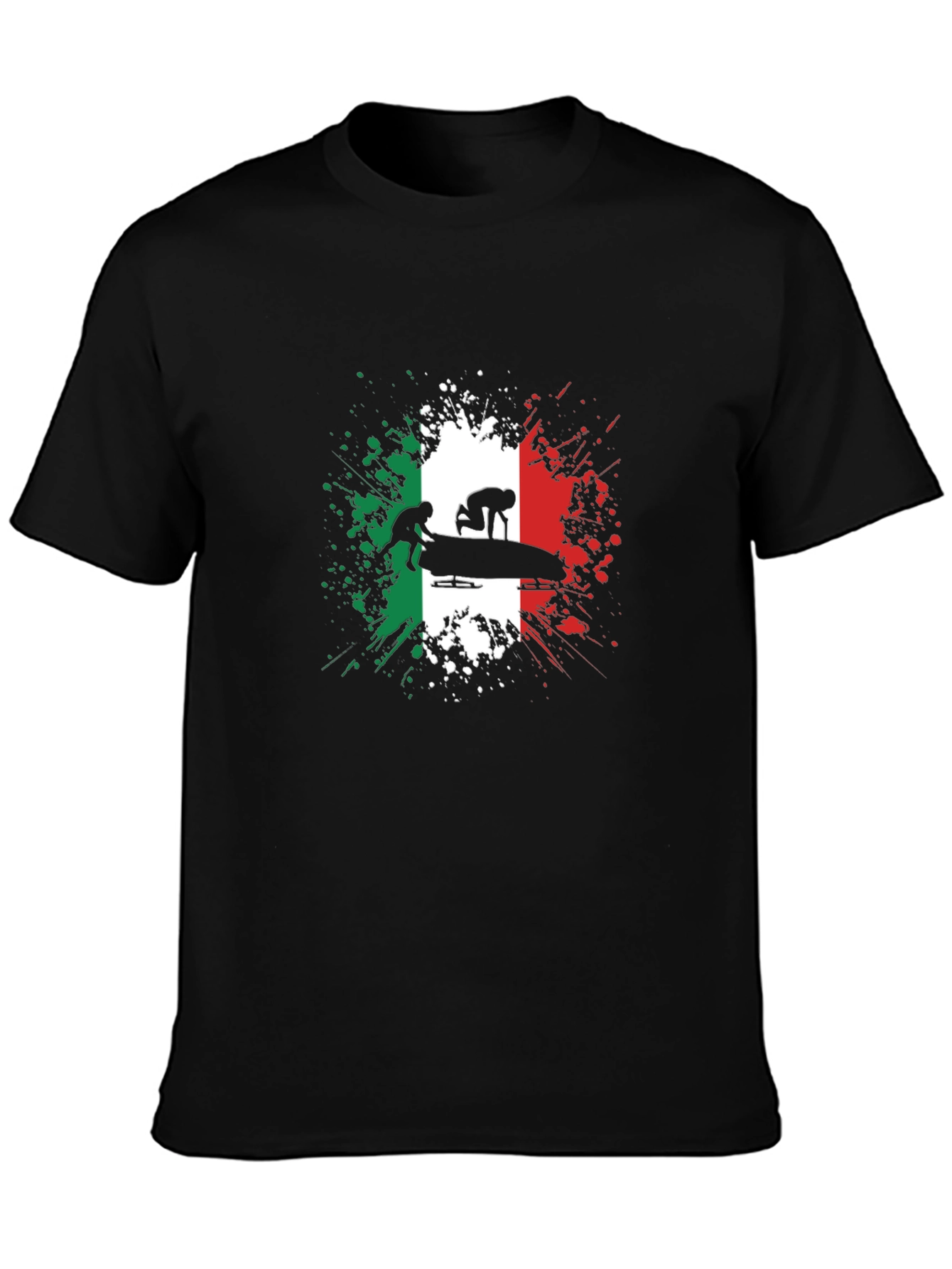 Italy Bobsled T-Shirt - Italian Pride