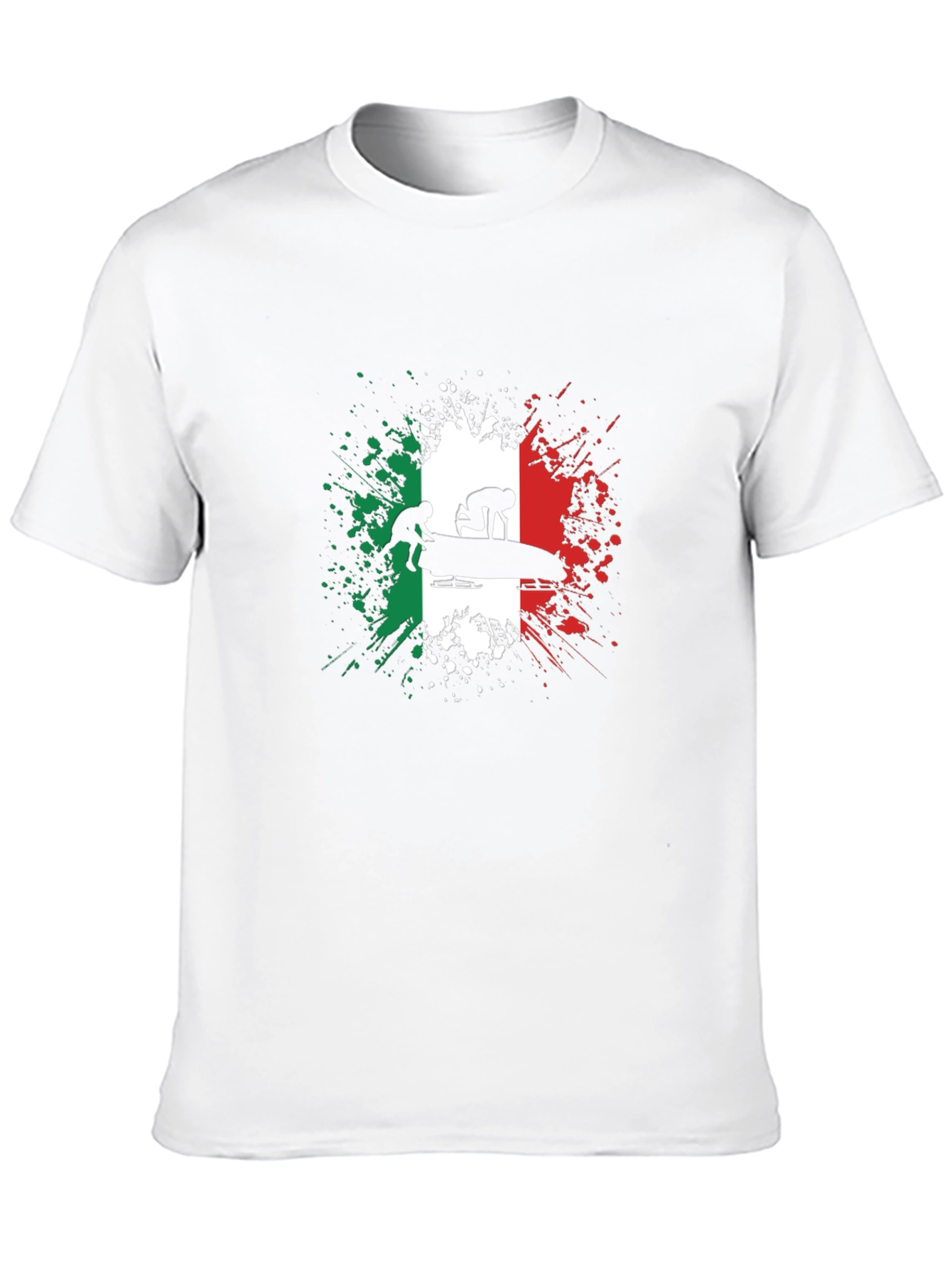 Italy Bobsled T-Shirt - Italian Pride