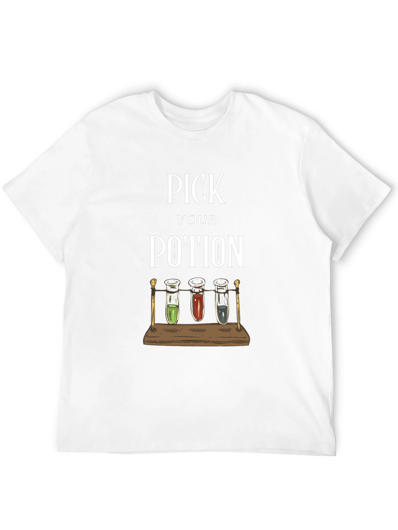 Pick Your Potion T-Shirt - Wizardry Fun!