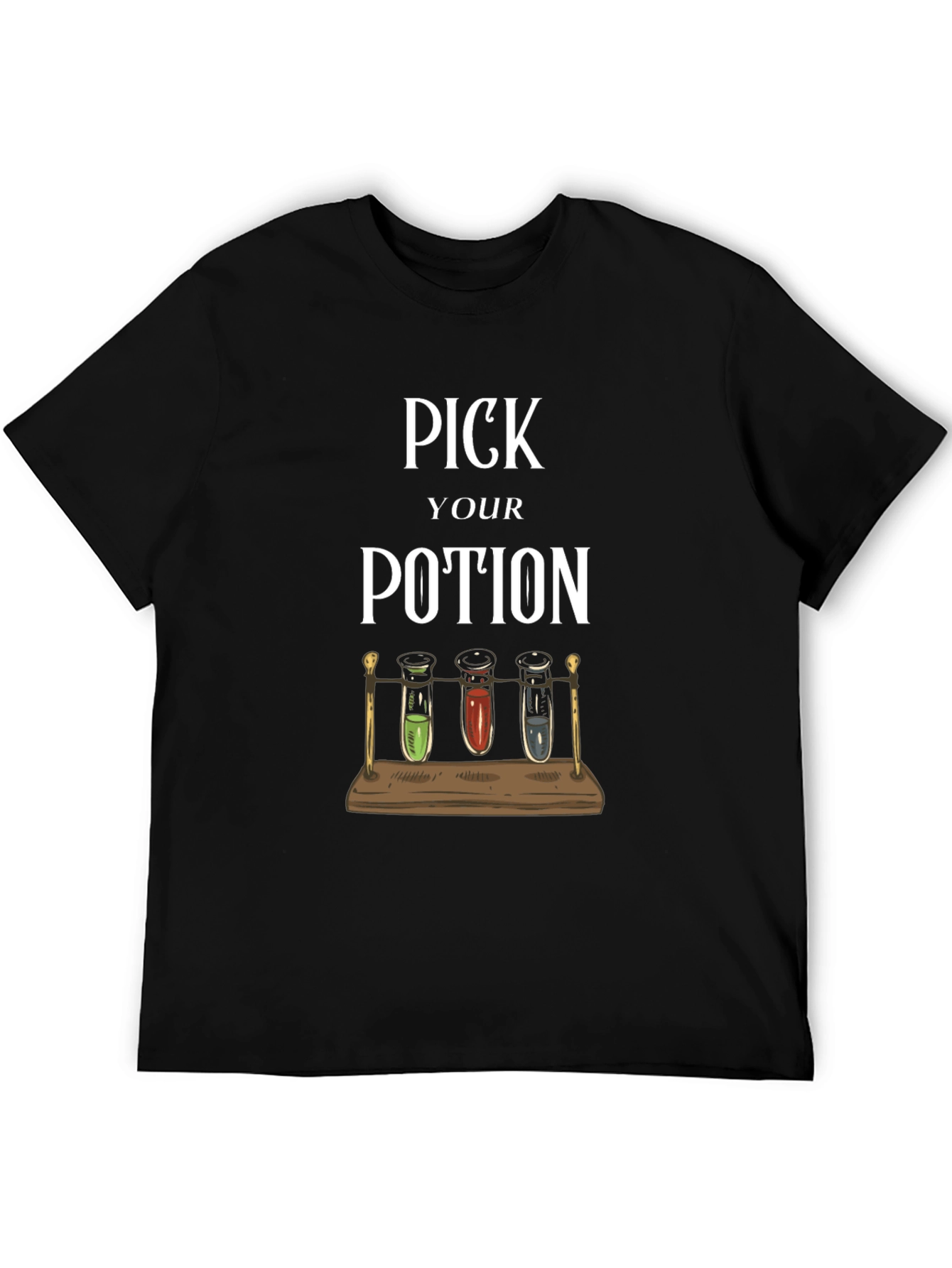 Pick Your Potion T-Shirt - Wizardry Fun!