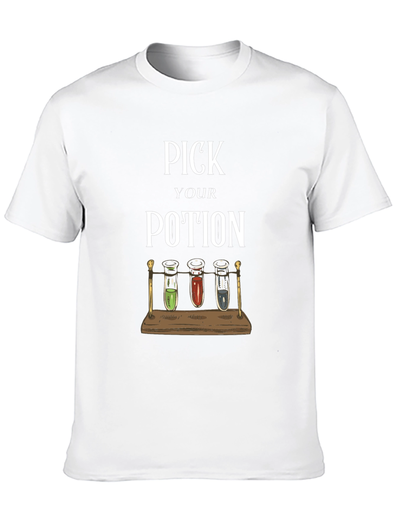 Pick Your Potion T-Shirt - Wizardry Fun!