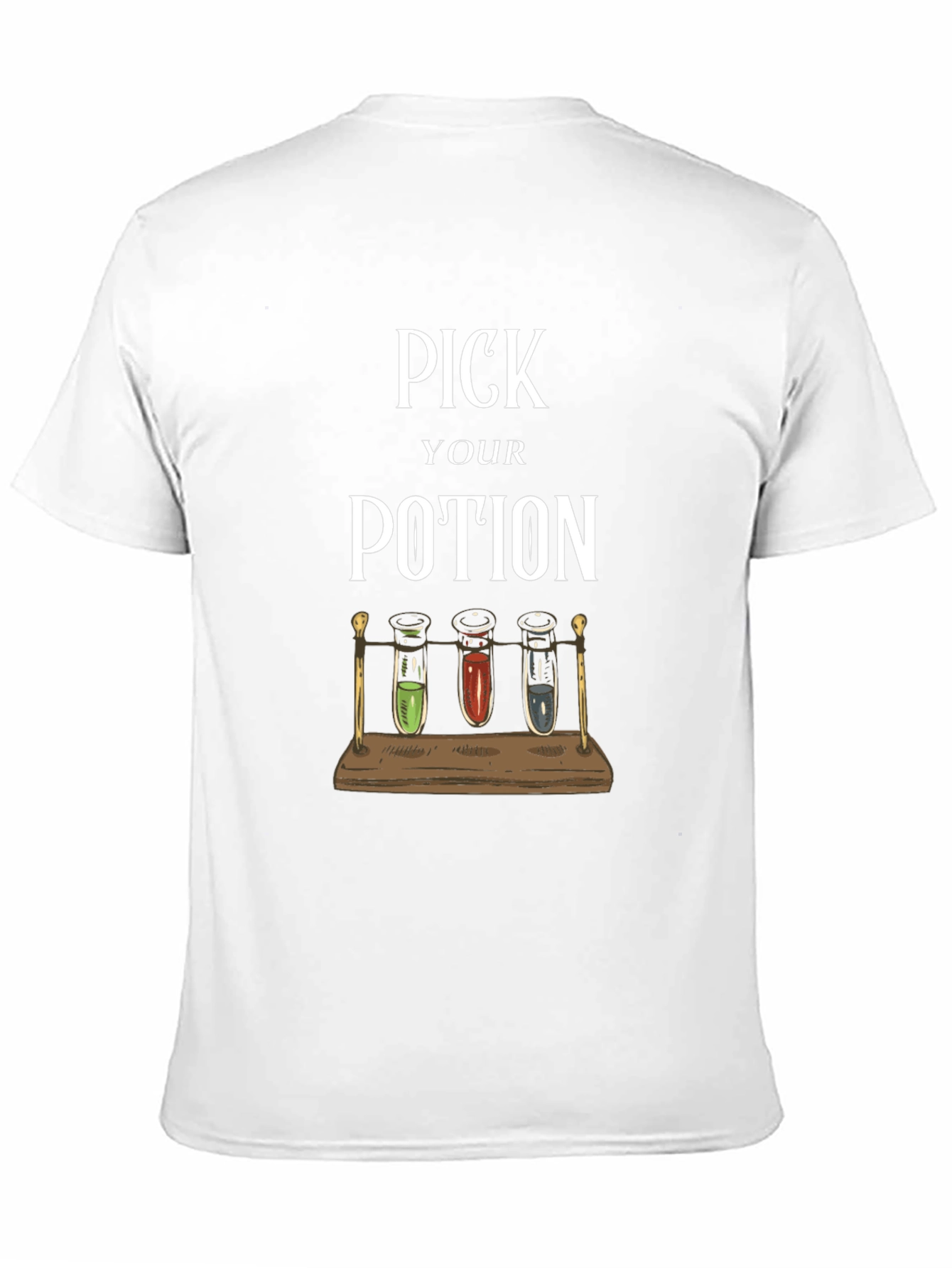 Pick Your Potion T-Shirt - Wizardry Fun!