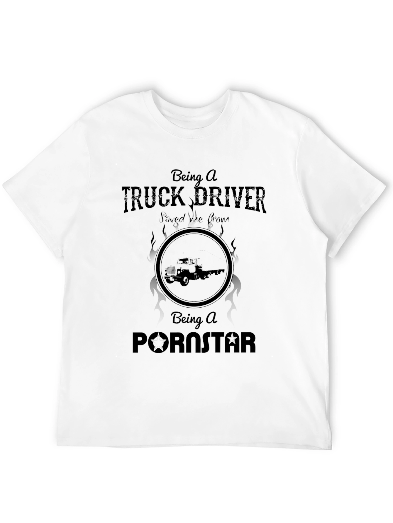 Funny Truck Driver Graphic T-Shirt