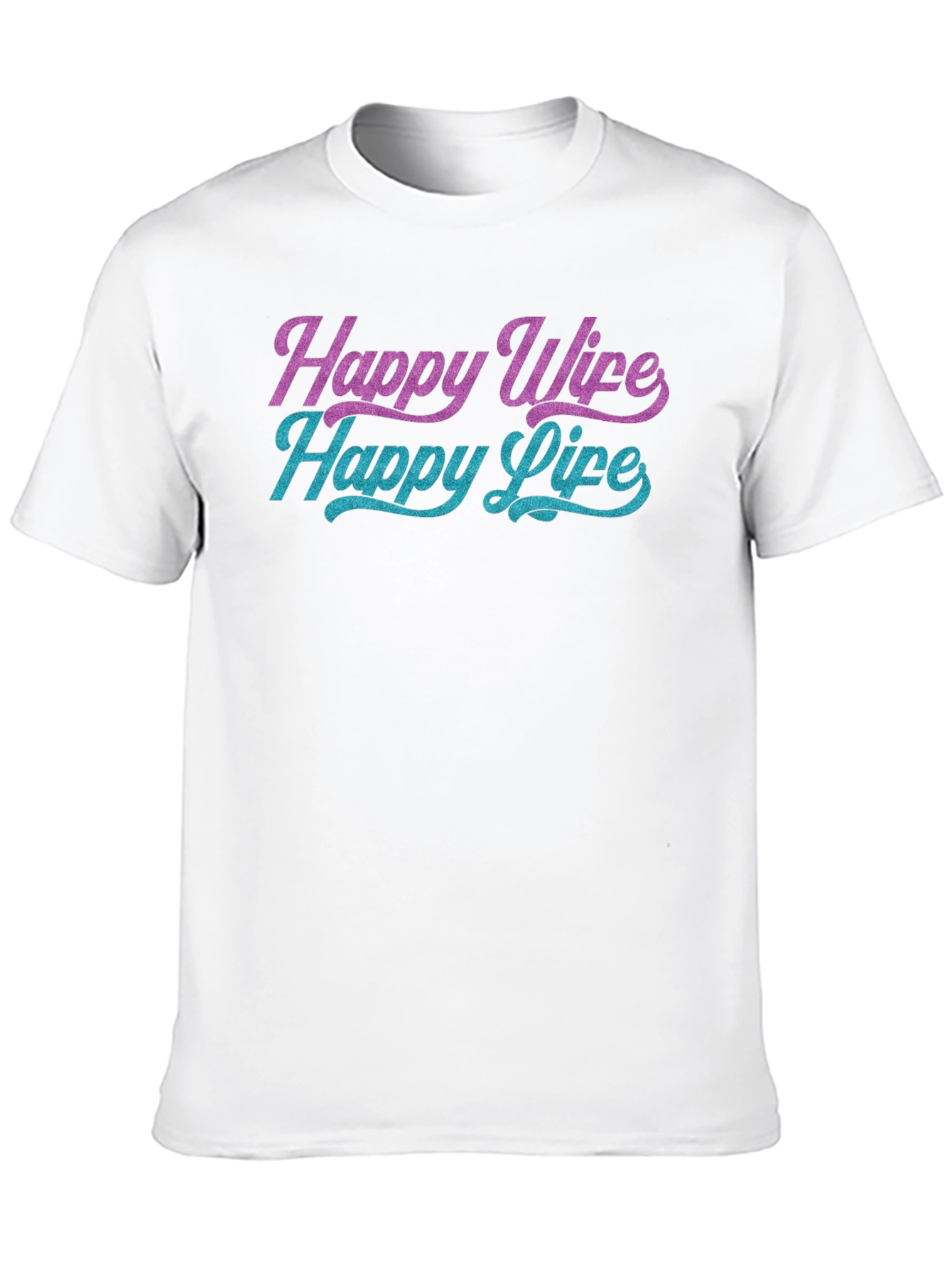 Happy Wife Happy Life Graphic Tee