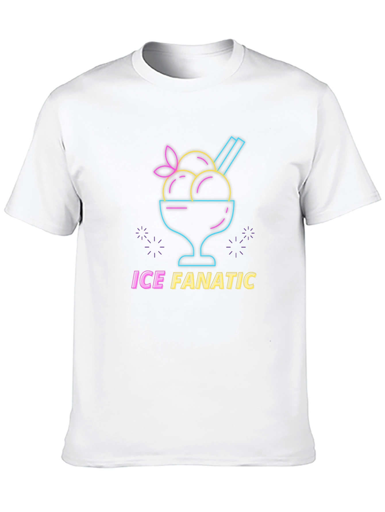 Ice Fanatic Graphic Tee - Black
