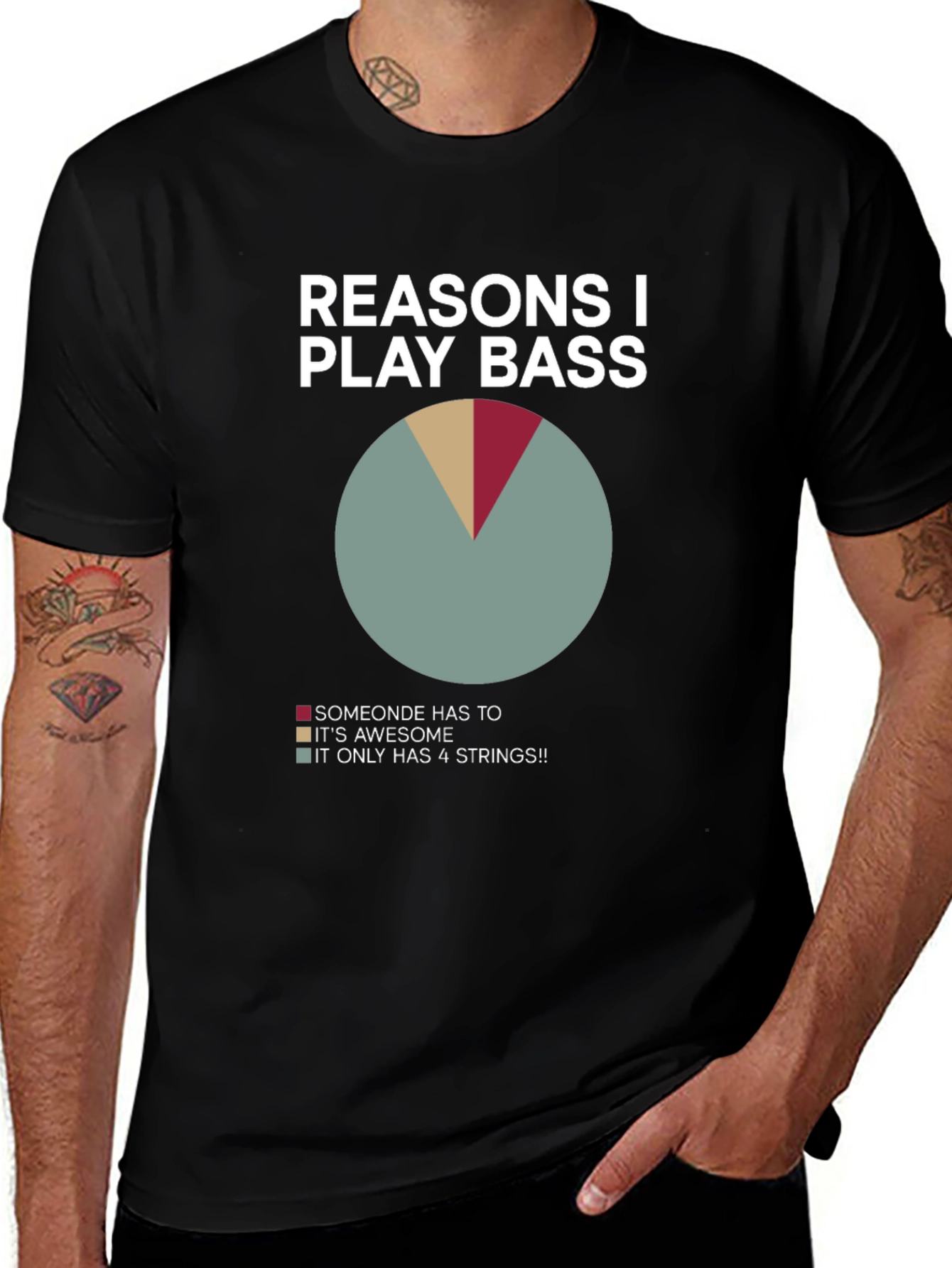 Reasons I Play Bass T-Shirt