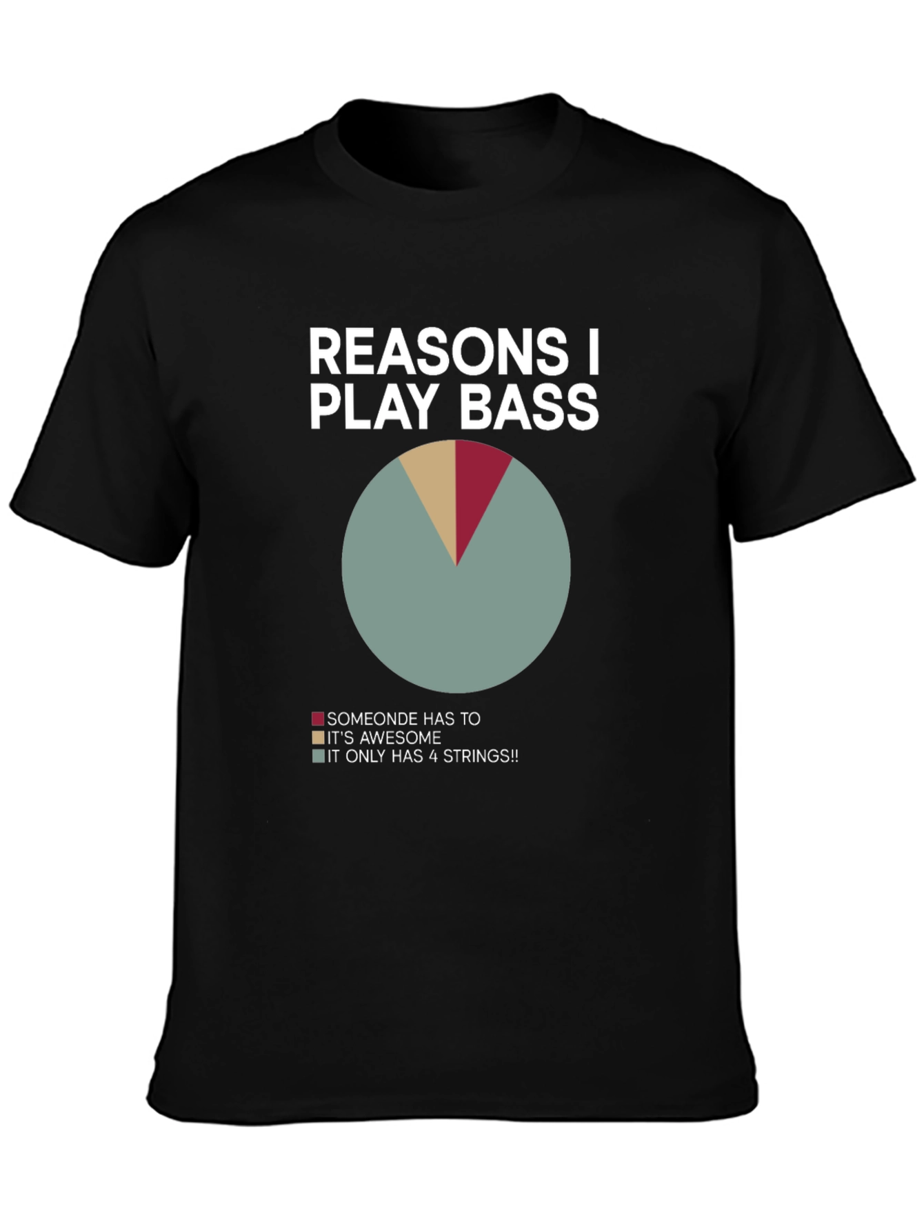Reasons I Play Bass T-Shirt