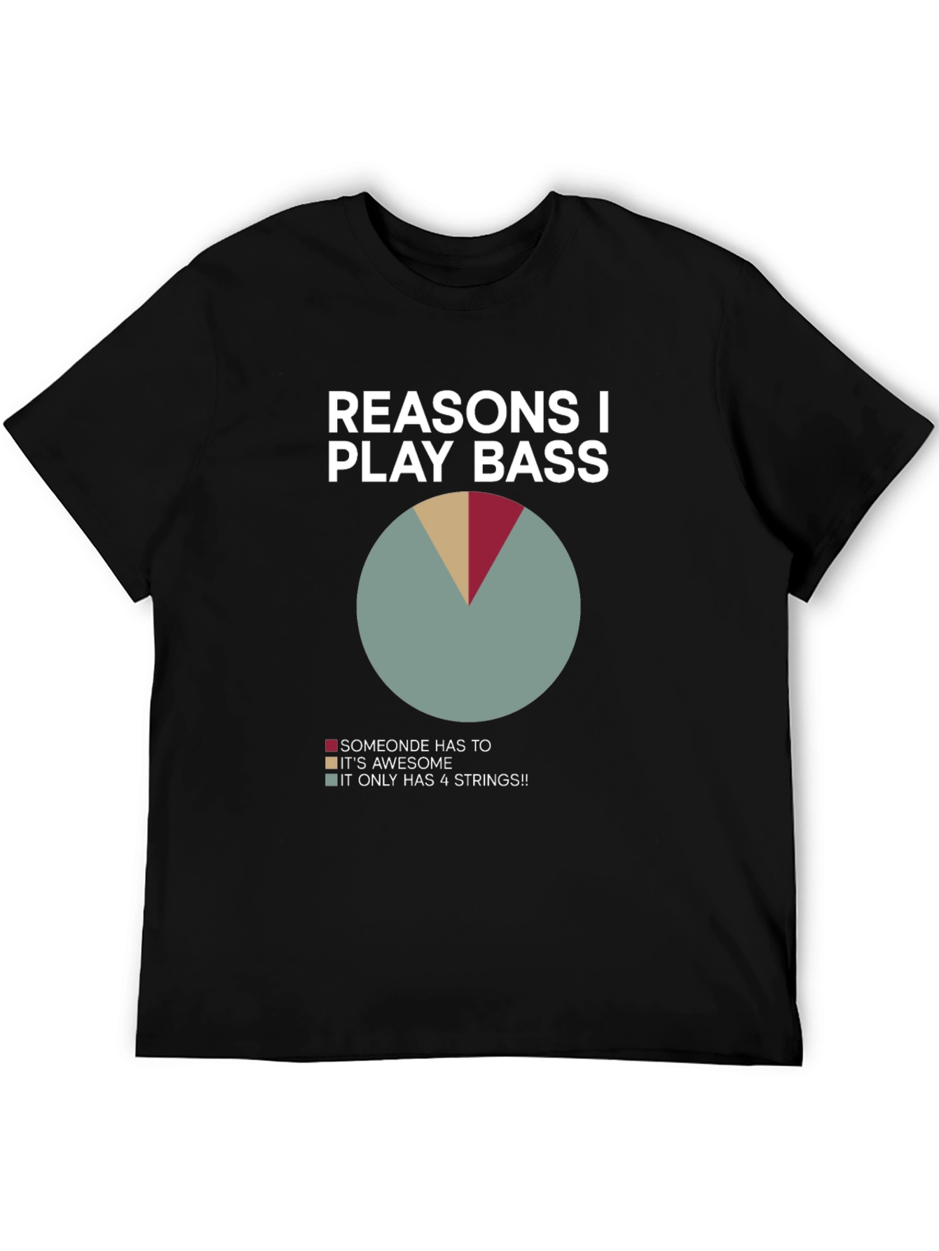 Reasons I Play Bass T-Shirt