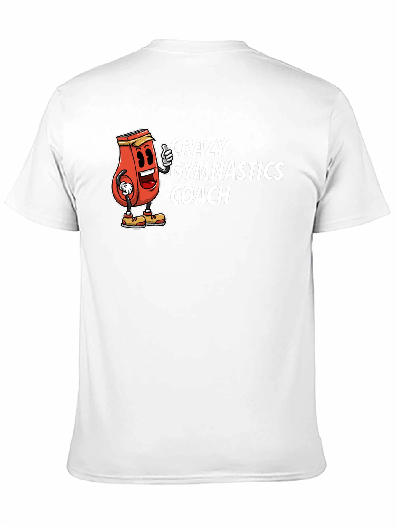Crazy Gymnastics Coach Graphic Tee