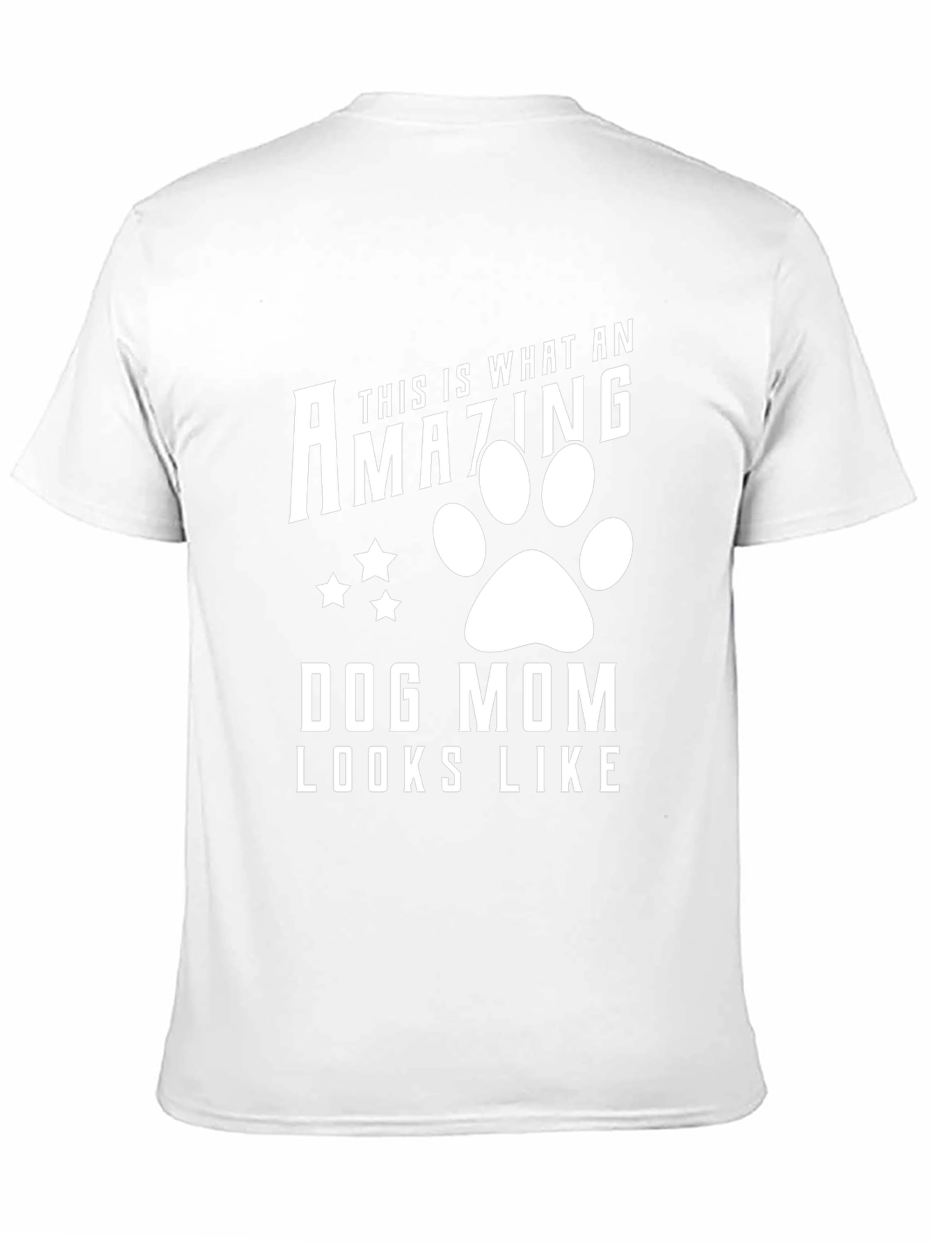 Amazing Dog Mom Graphic Tee - Unisex Black T-Shirt