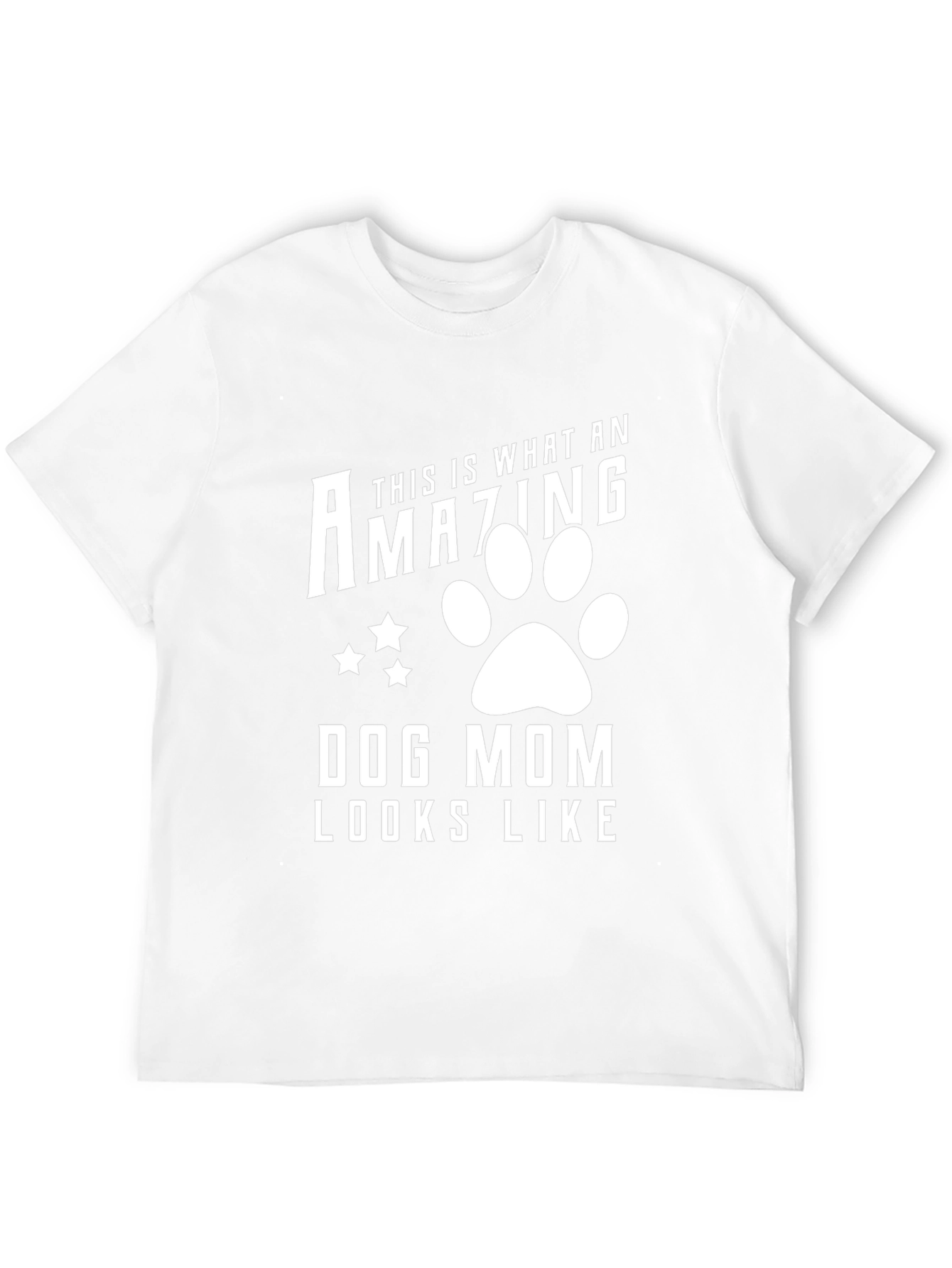 Amazing Dog Mom Graphic Tee - Unisex Black T-Shirt