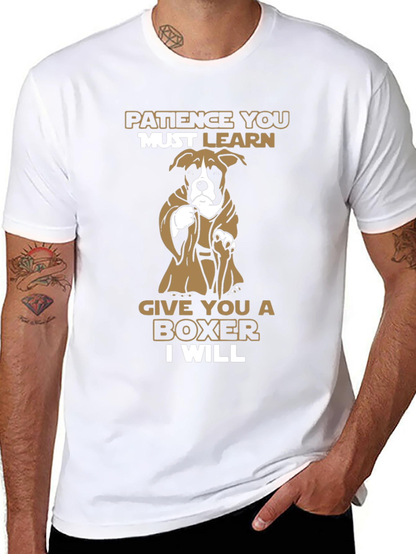 Patience You Must Learn Boxer T-Shirt
