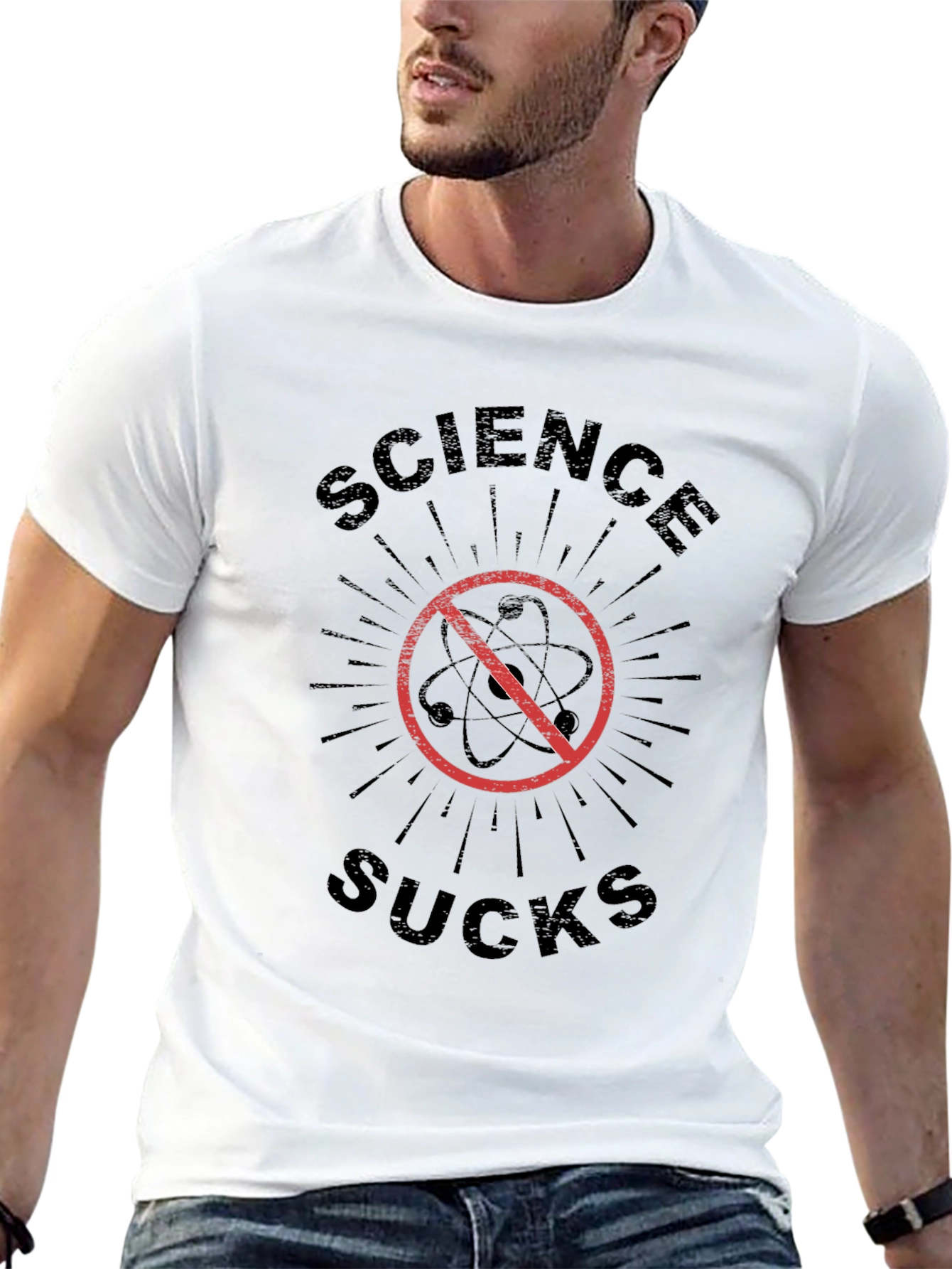 Science Sucks T-Shirt - Anti-Science Graphic Tee