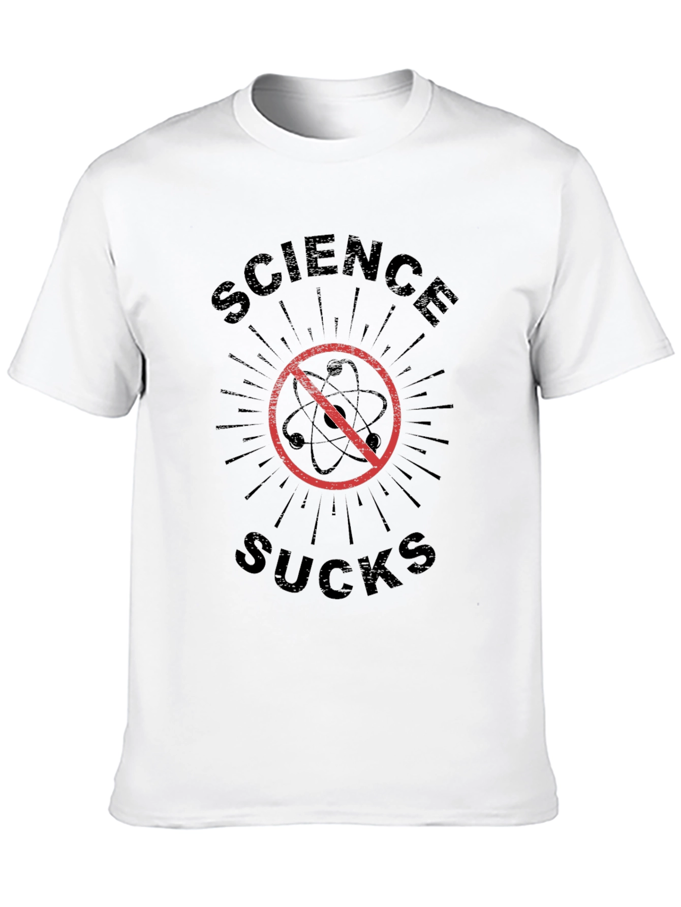 Science Sucks T-Shirt - Anti-Science Graphic Tee