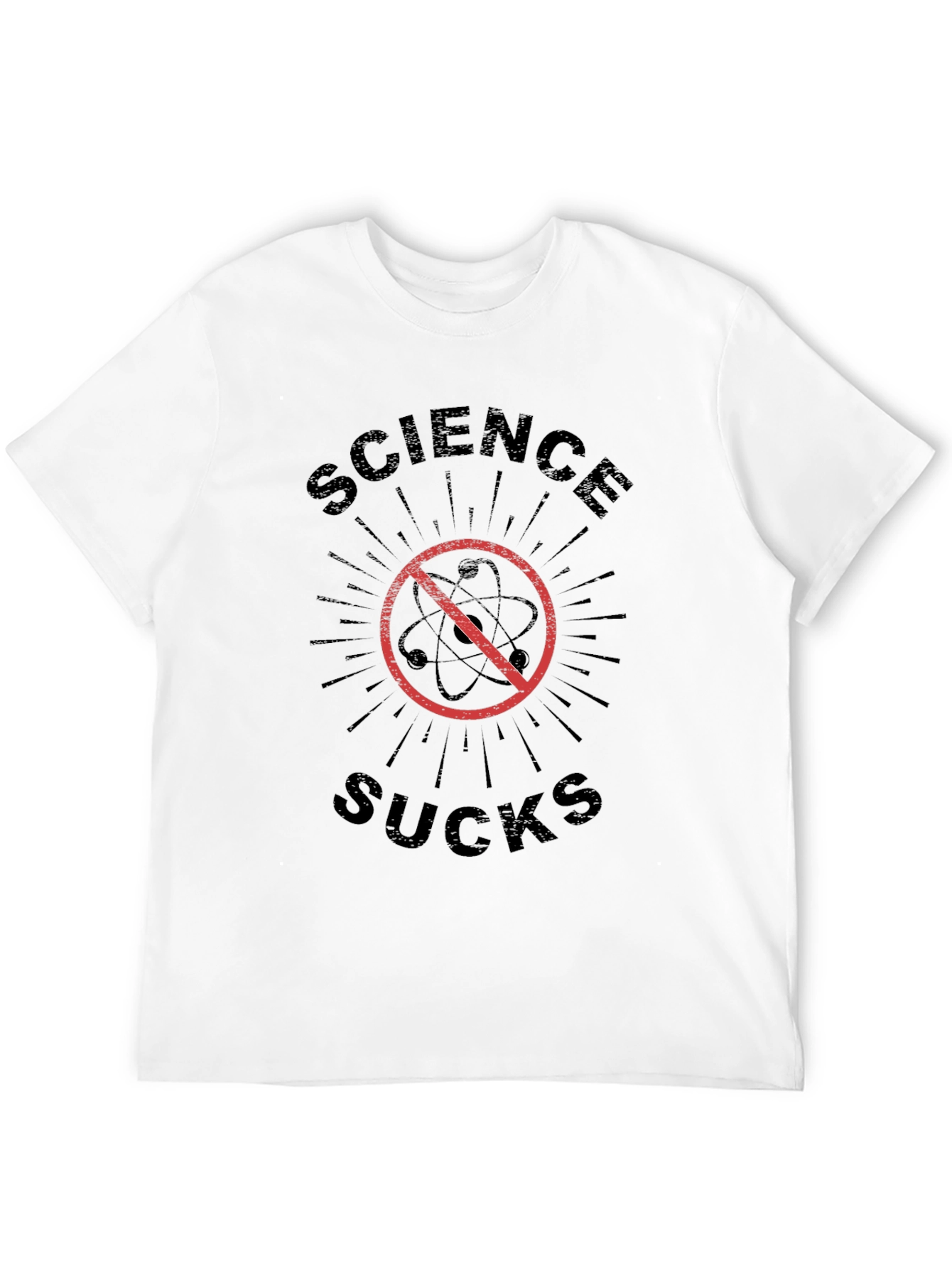 Science Sucks T-Shirt - Anti-Science Graphic Tee