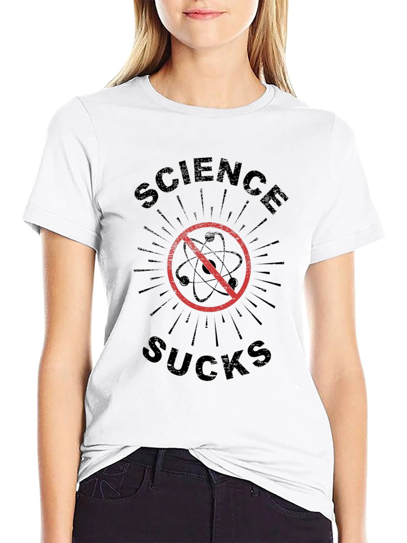 Science Sucks T-Shirt - Anti-Science Graphic Tee