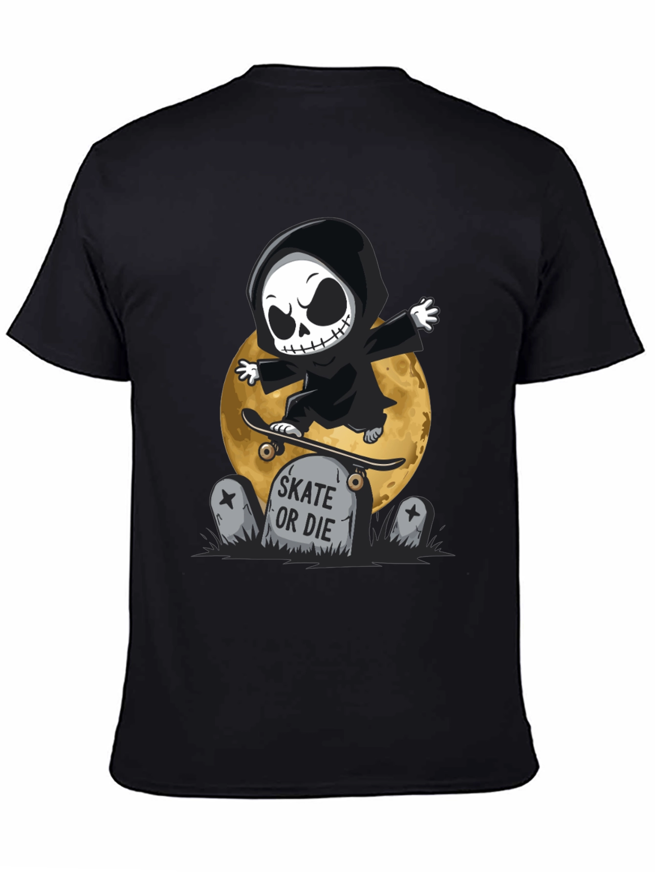 Skate or Die Grim Reaper T-Shirt