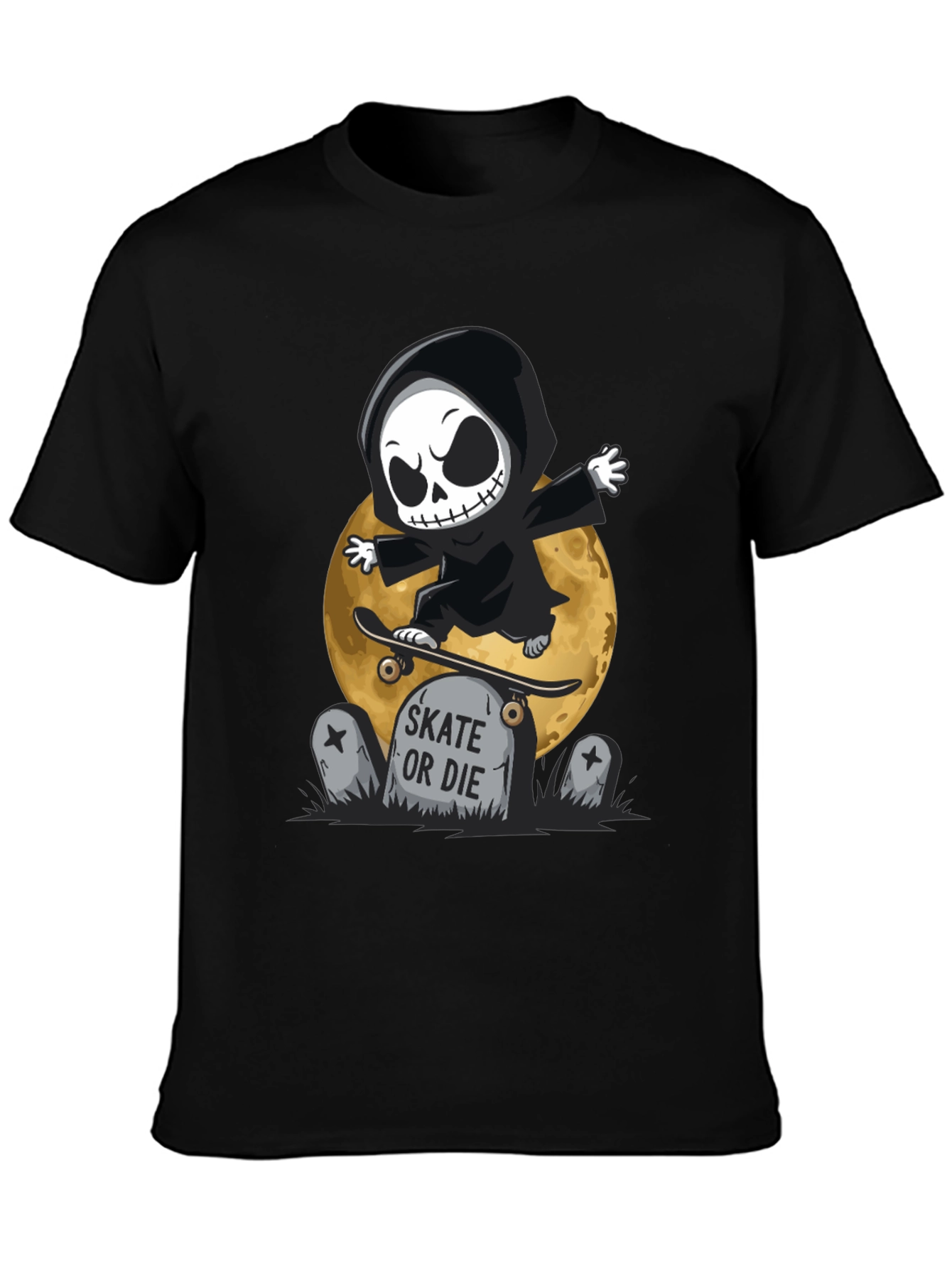 Skate or Die Grim Reaper T-Shirt