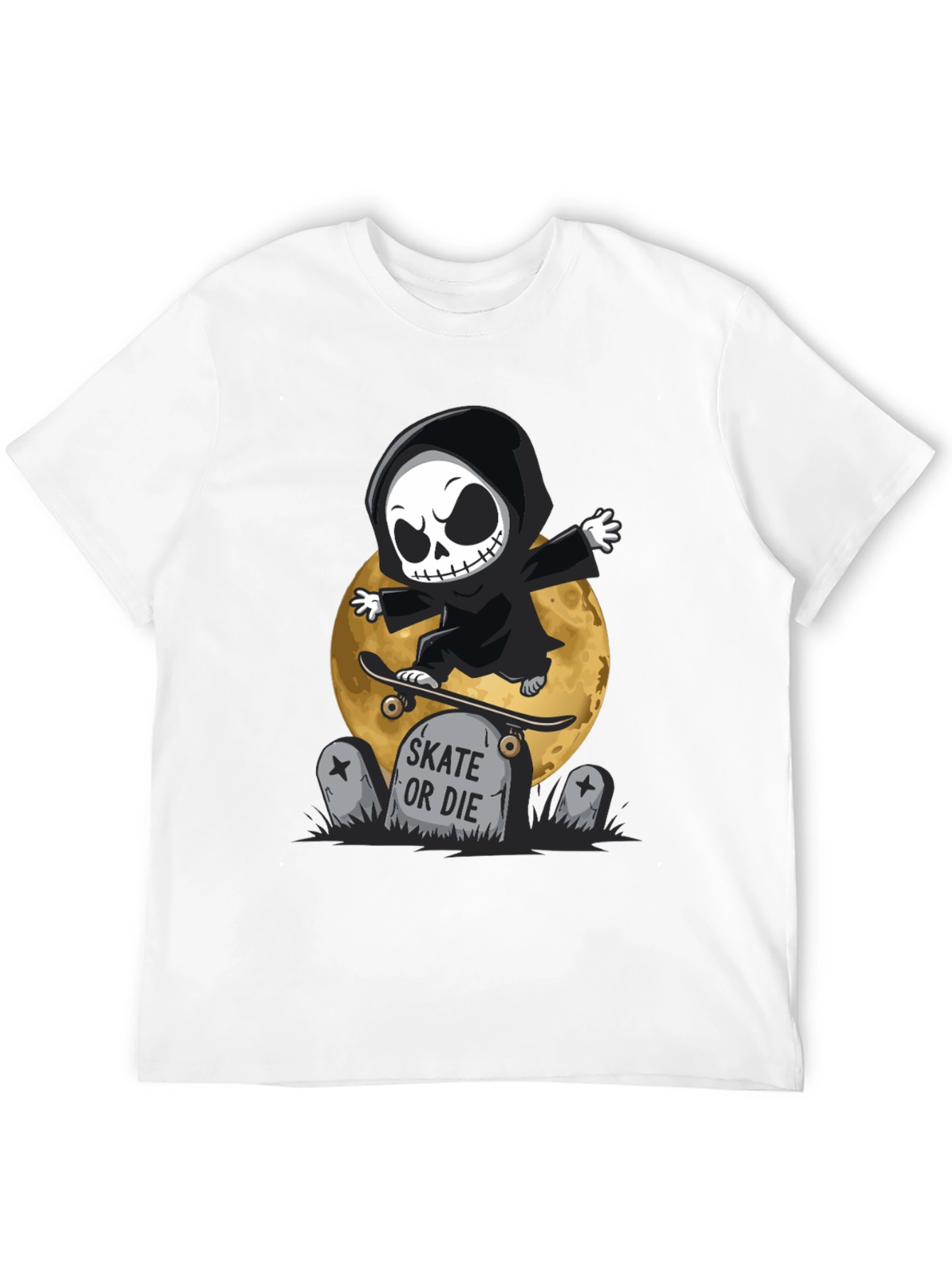 Skate or Die Grim Reaper T-Shirt