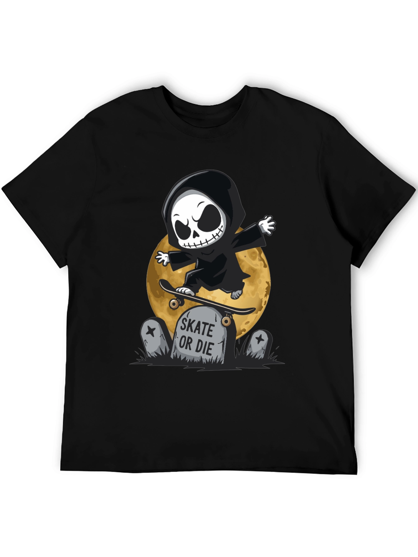 Skate or Die Grim Reaper T-Shirt