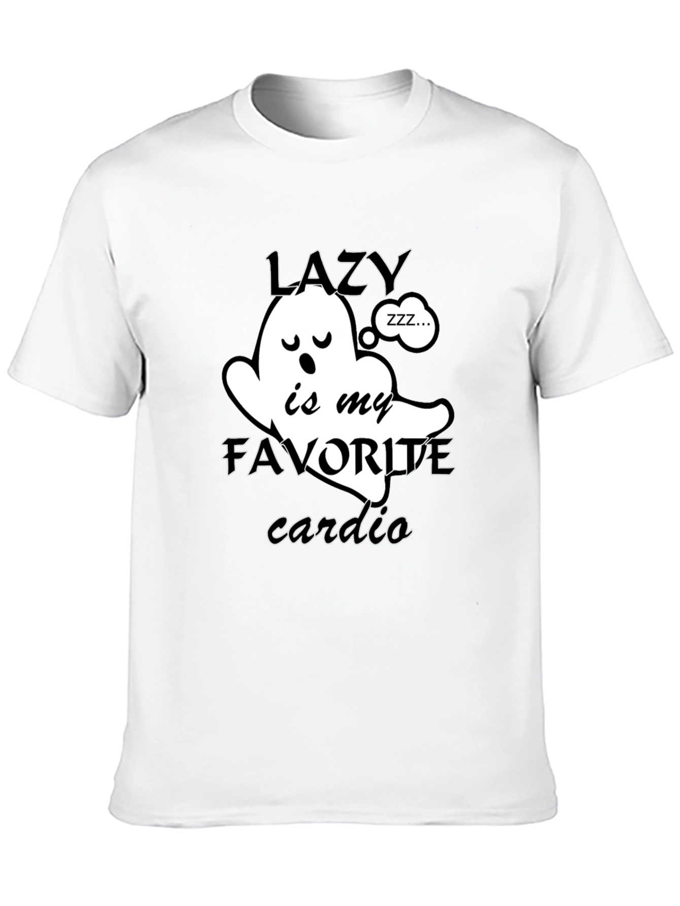 Lazy is My Favorite Cardio Graphic Tee