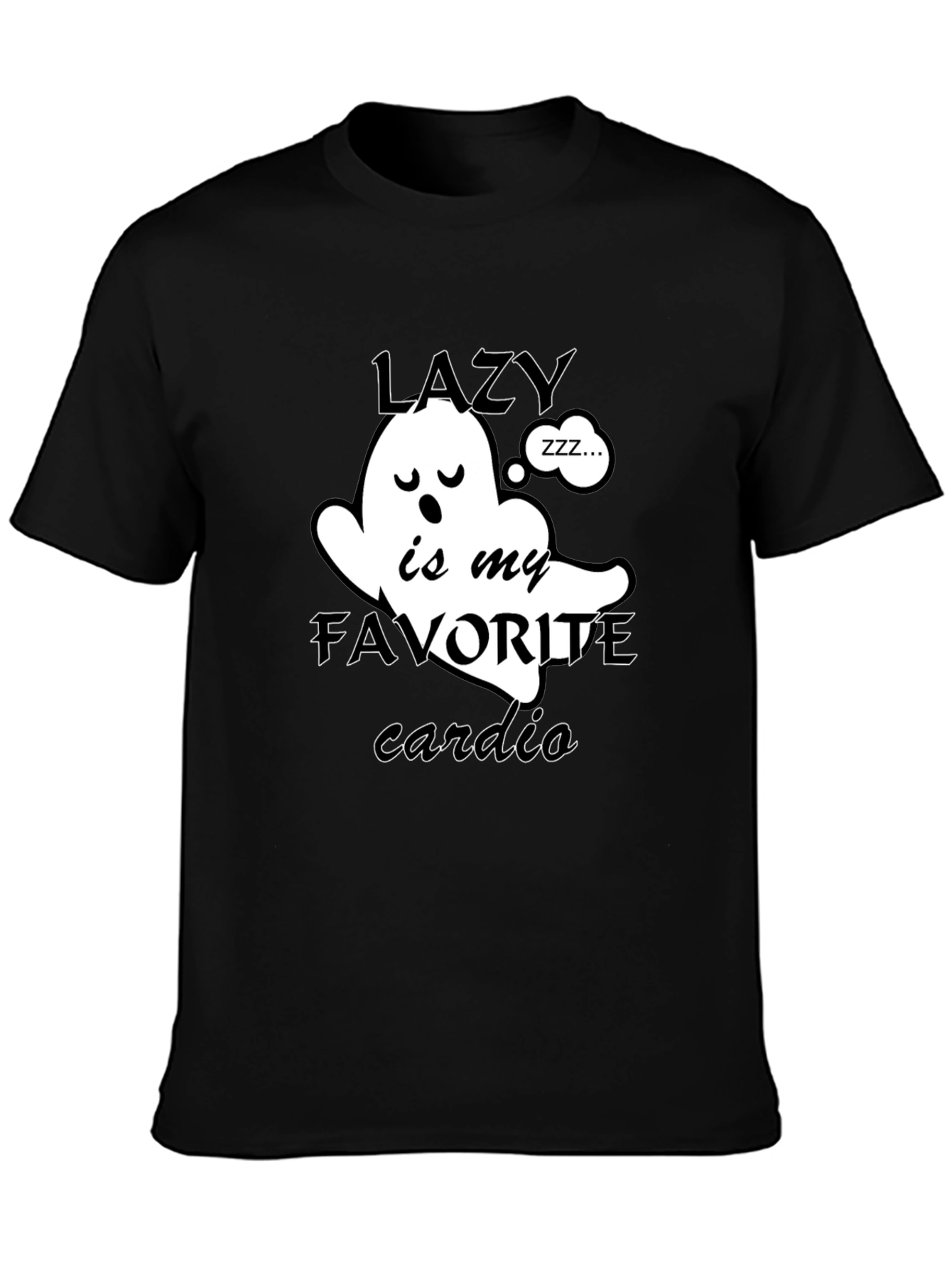 Lazy is My Favorite Cardio Graphic Tee