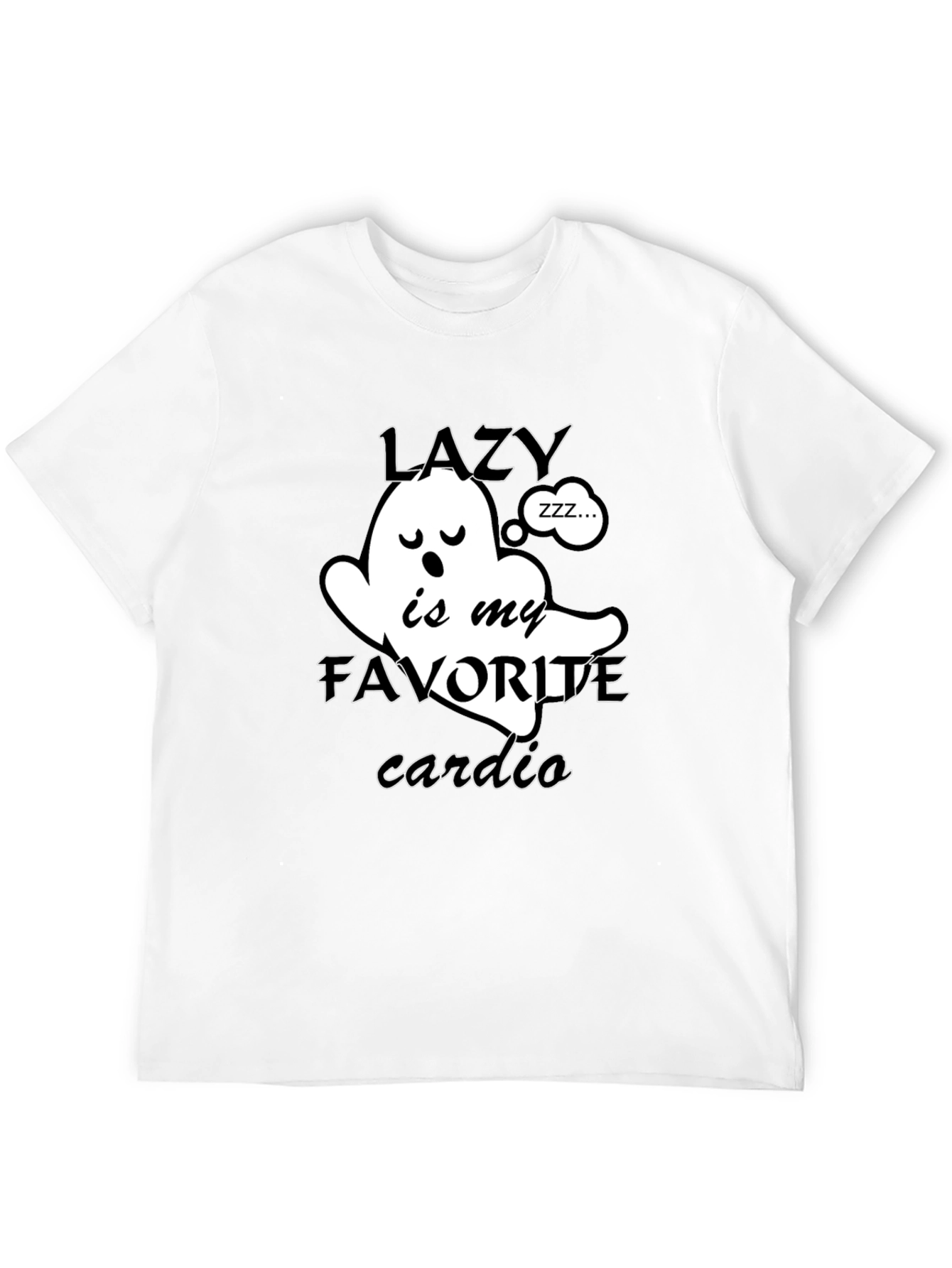 Lazy is My Favorite Cardio Graphic Tee