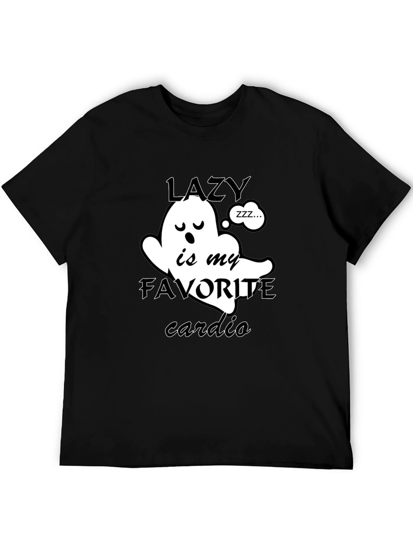 Lazy is My Favorite Cardio Graphic Tee