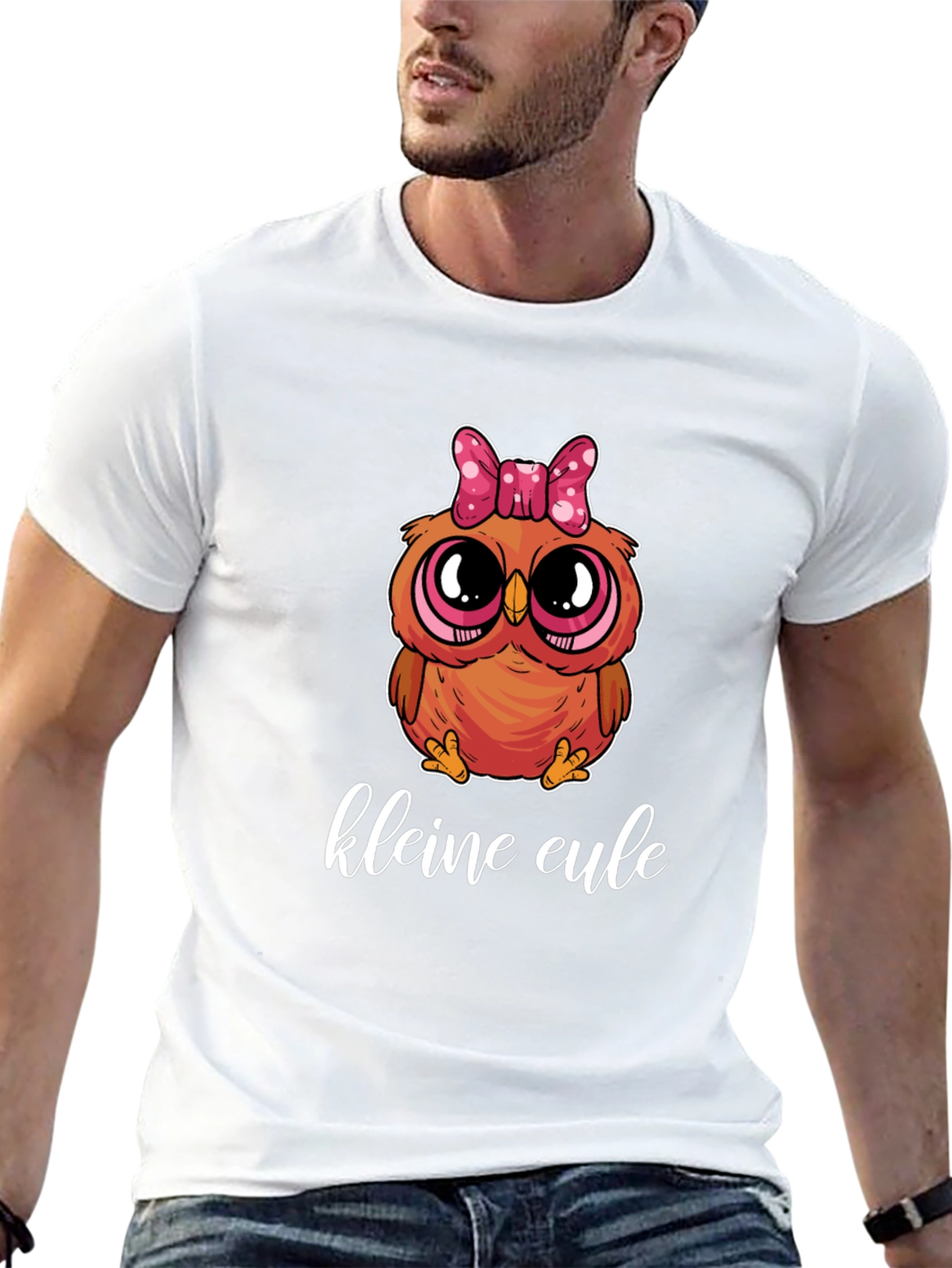 Cute Owl T-Shirt - Kleine Eule Design
