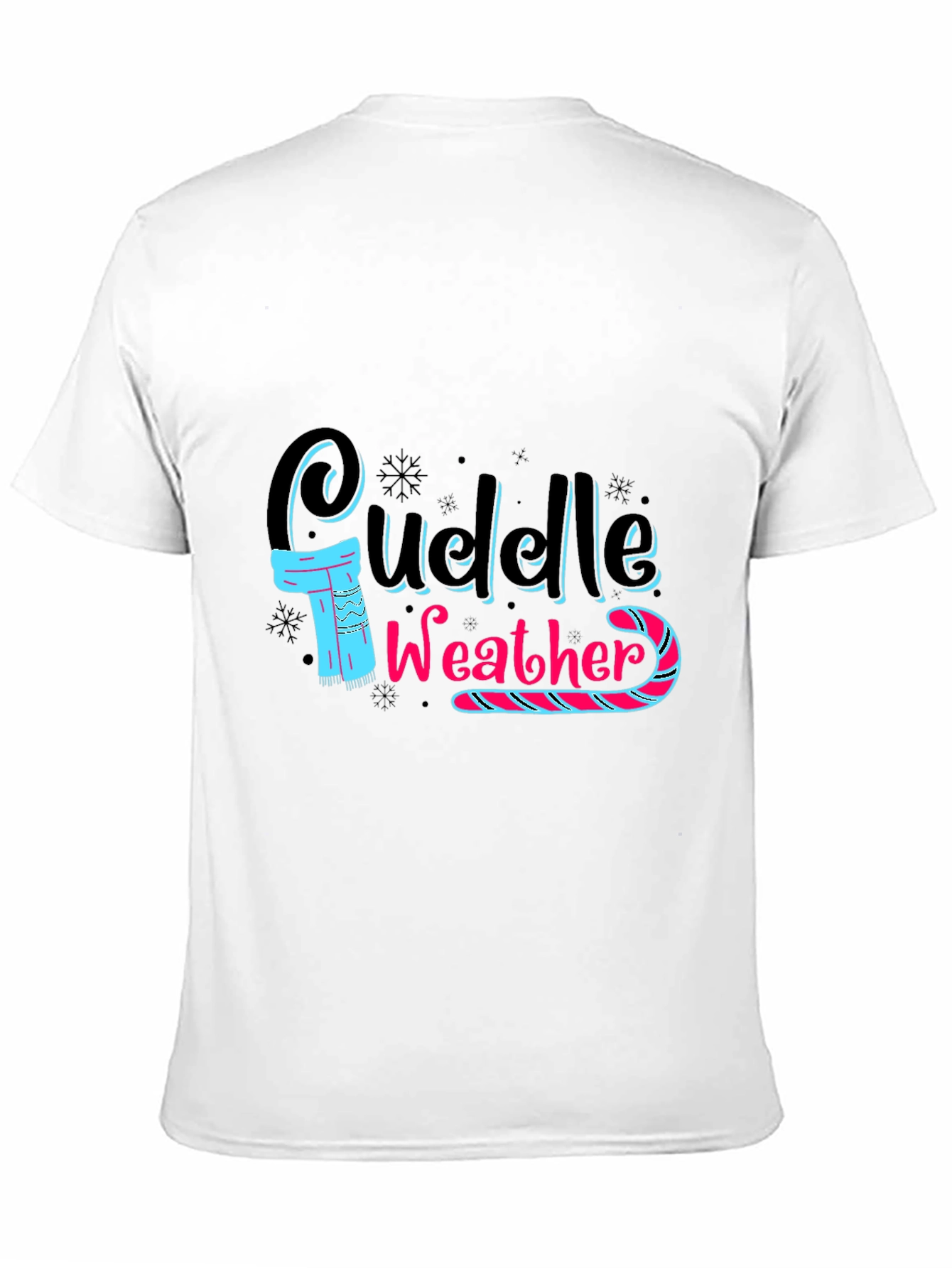 Cuddle Weather Black T-Shirt