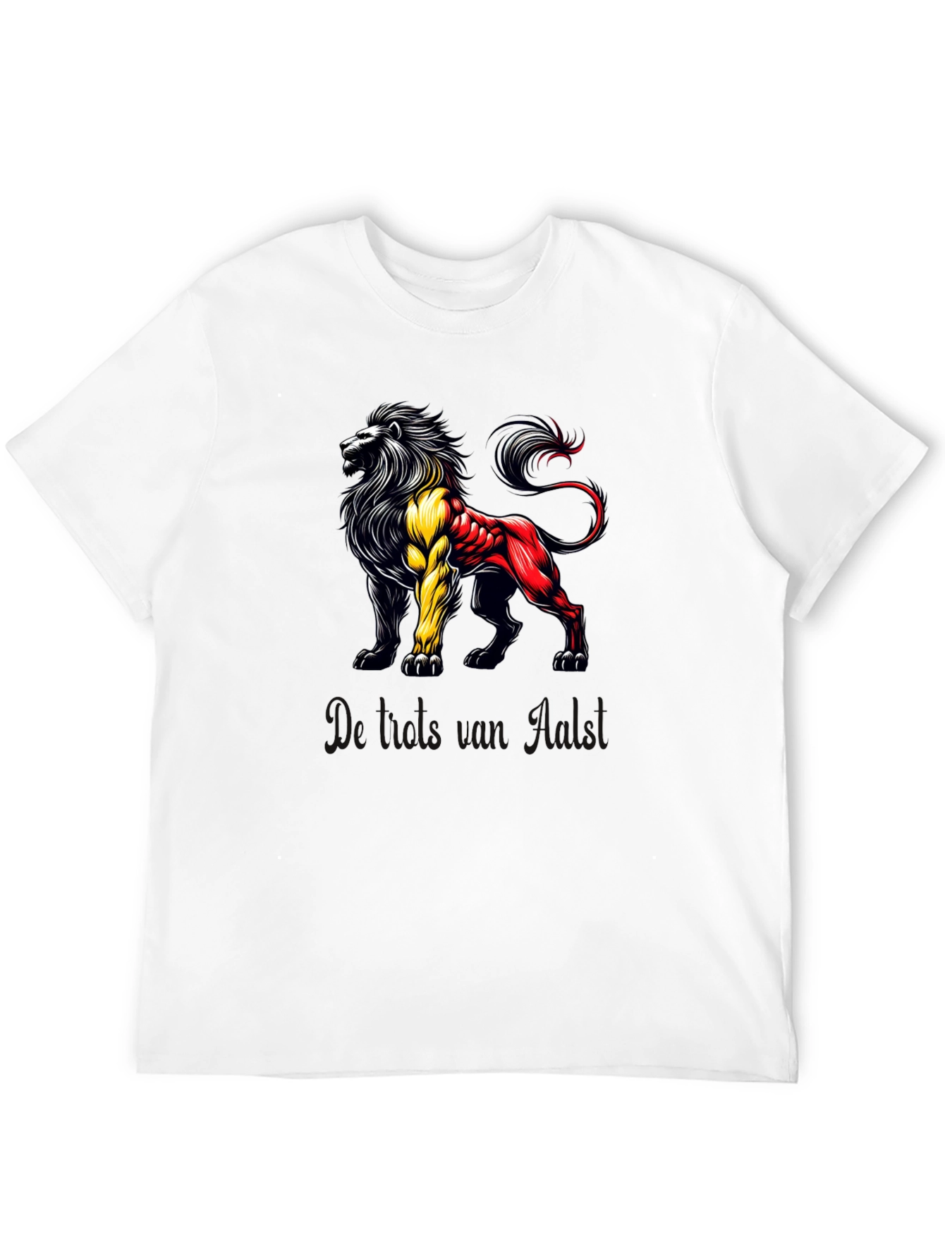 Belgian Lion Graphic T-Shirt - Black