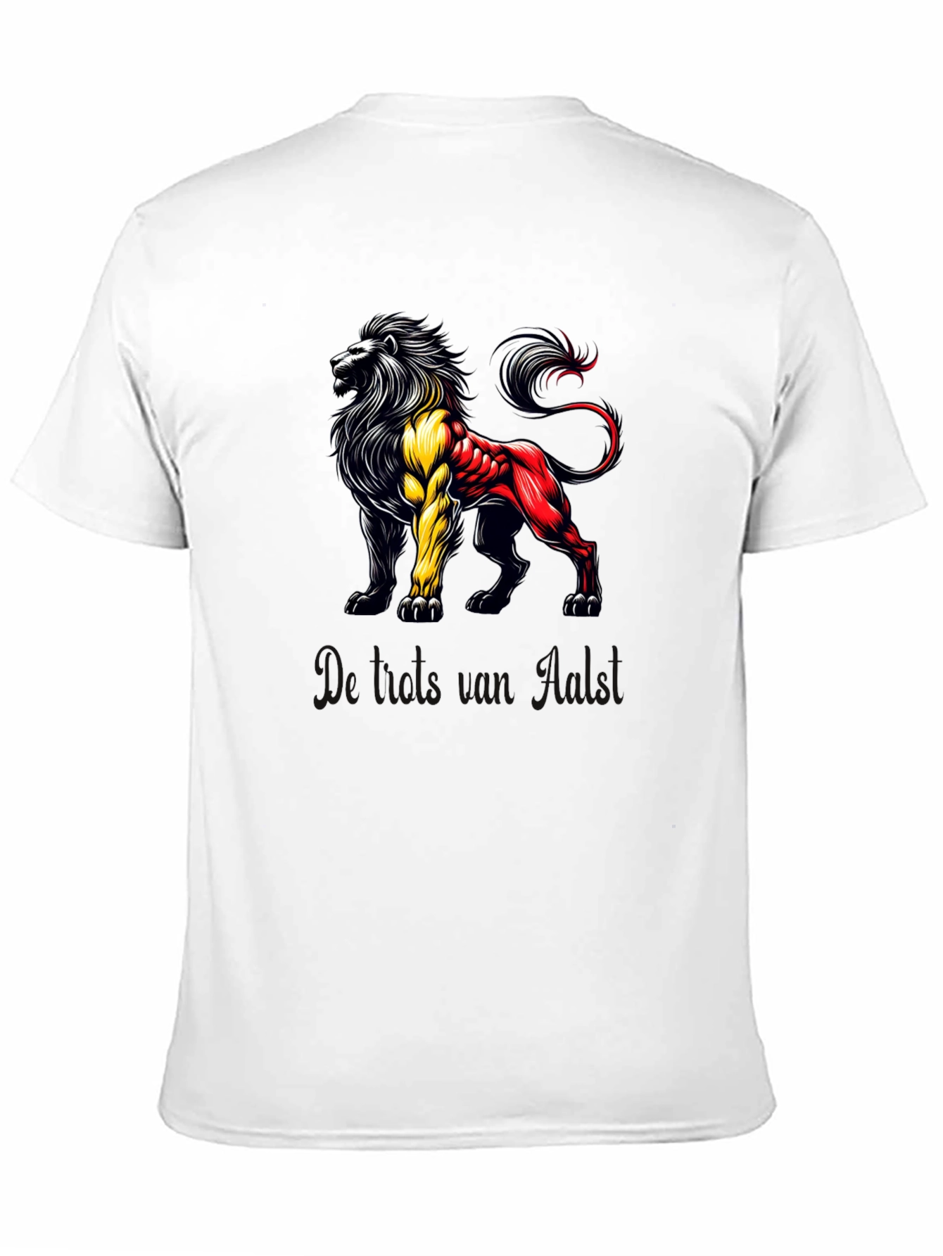 Belgian Lion Graphic T-Shirt - Black