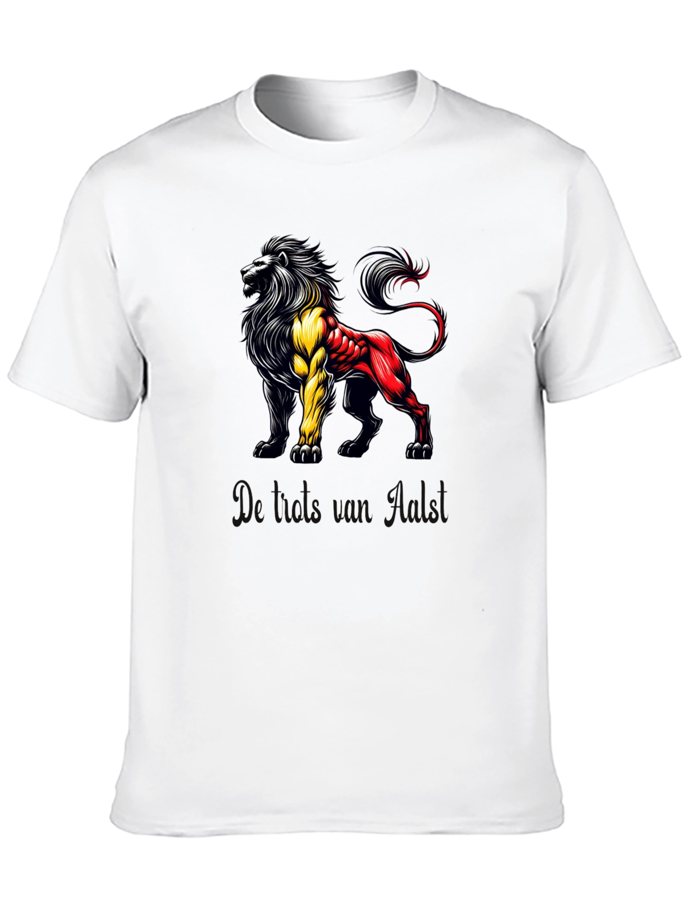 Belgian Lion Graphic T-Shirt - Black