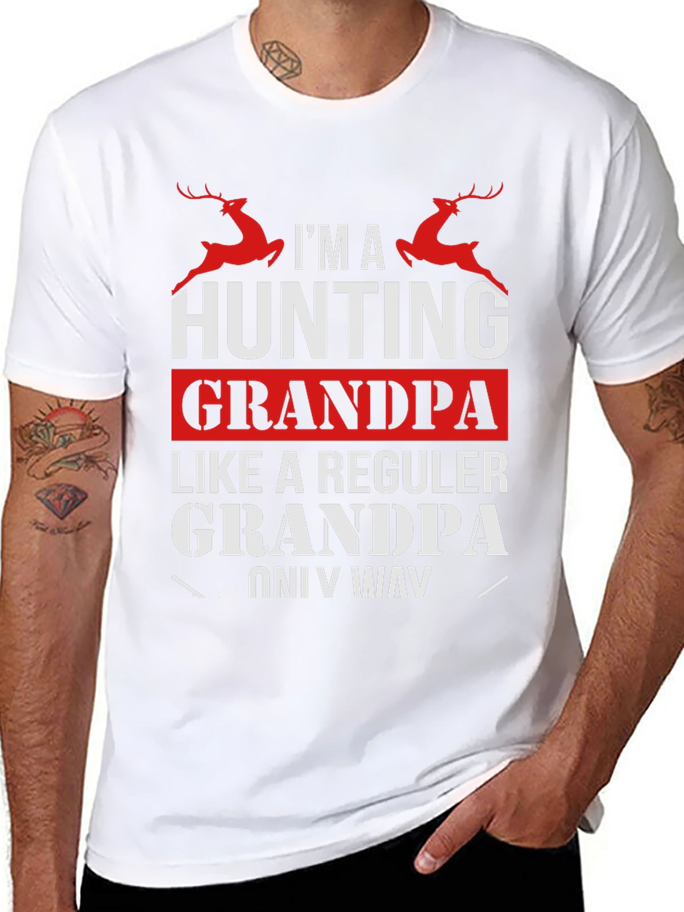 Hunting Grandpa T-Shirt - Novelty Gift