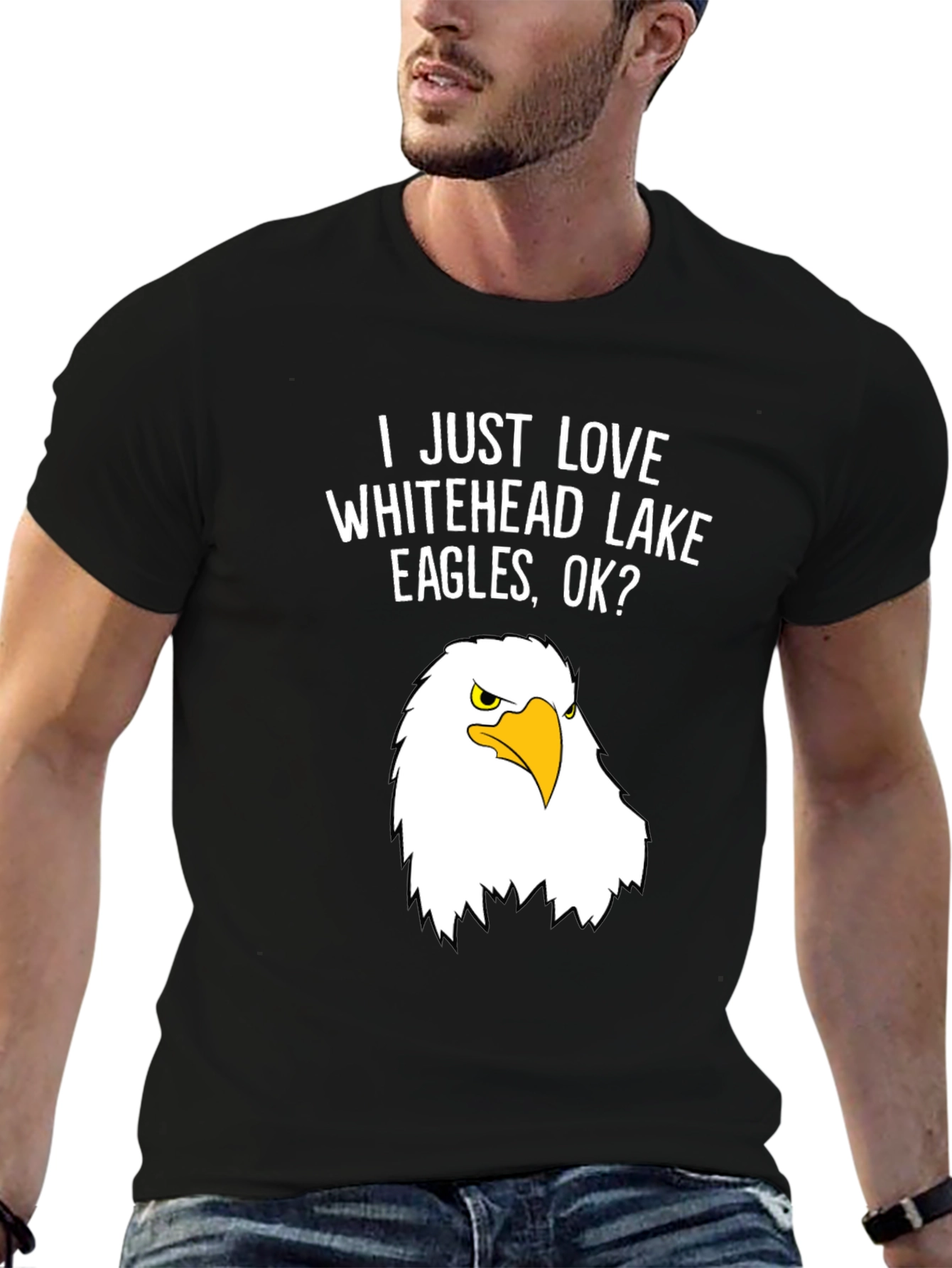 Whitehead Lake Eagles Graphic Tee - OK?