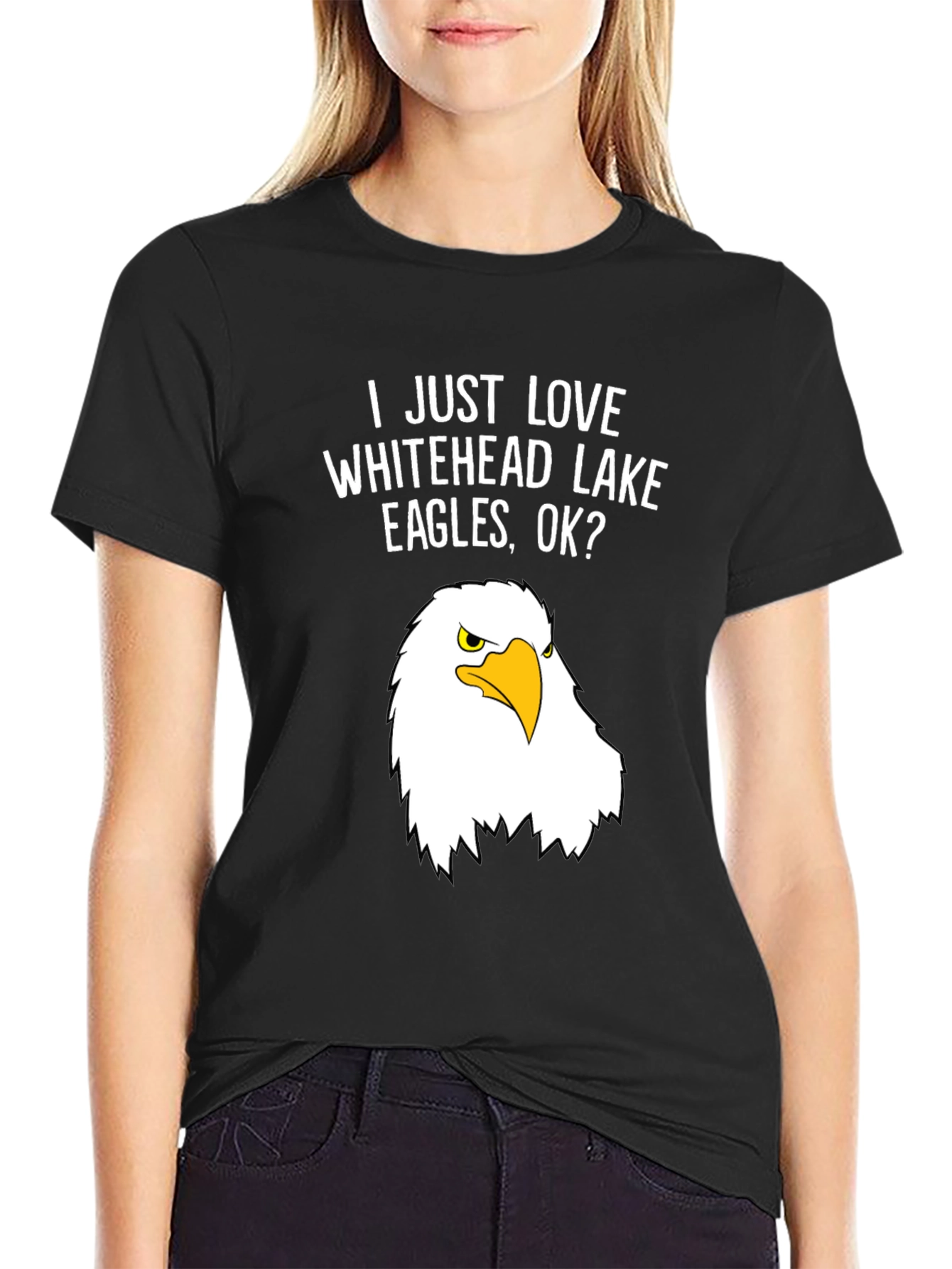 Whitehead Lake Eagles Graphic Tee - OK?