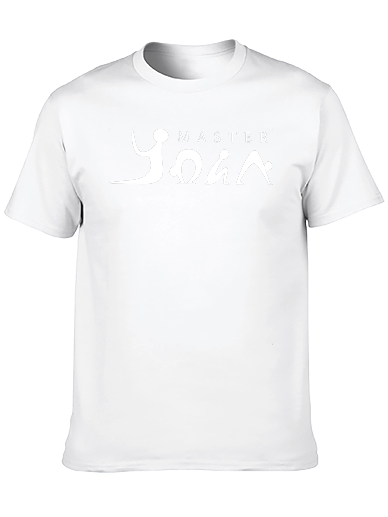Master Yoga Black T-Shirt Funny Graphic Tee